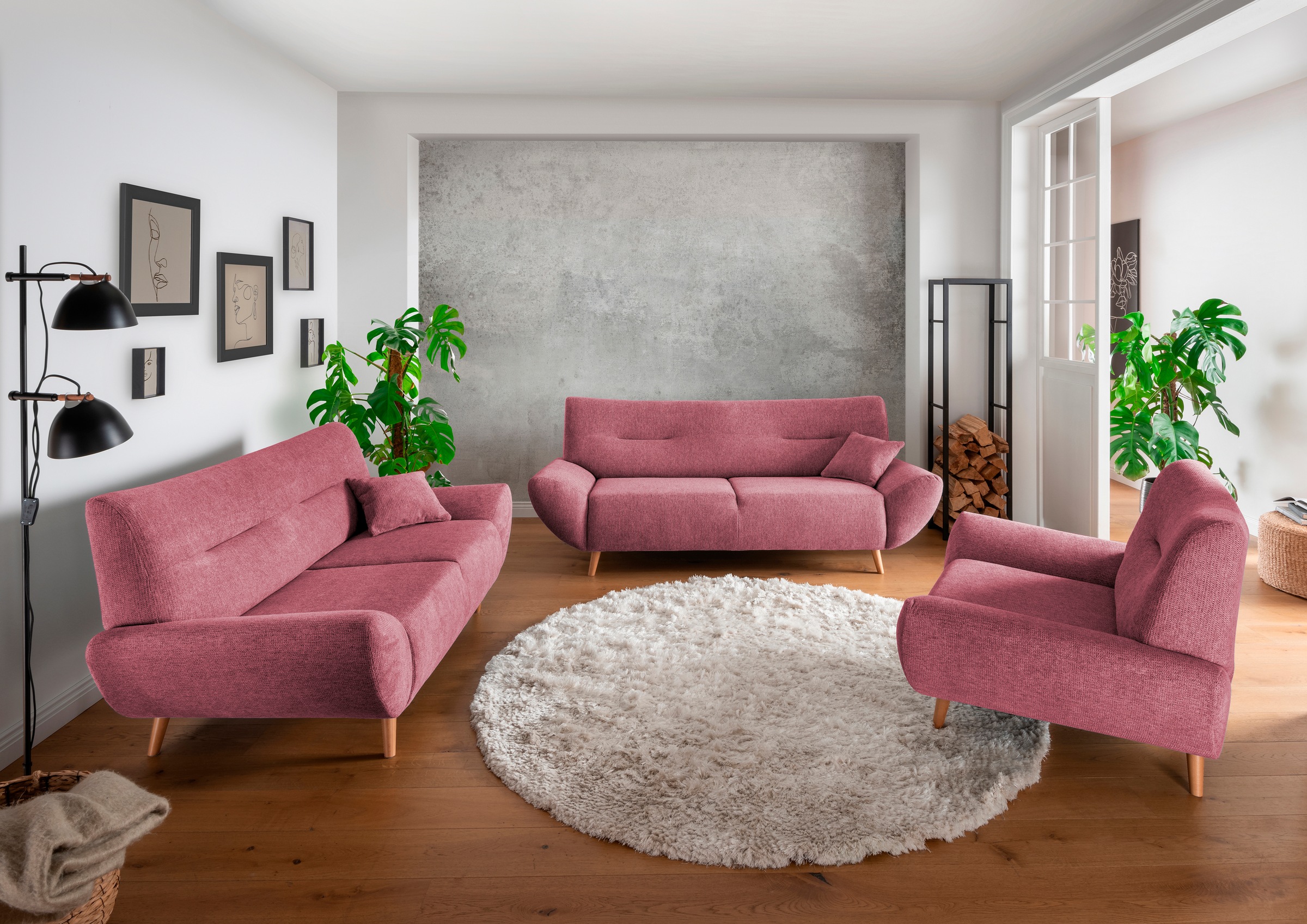 Home affaire Polstergarnitur »Drago elegant und zeitlos, komfortabel, moder günstig online kaufen