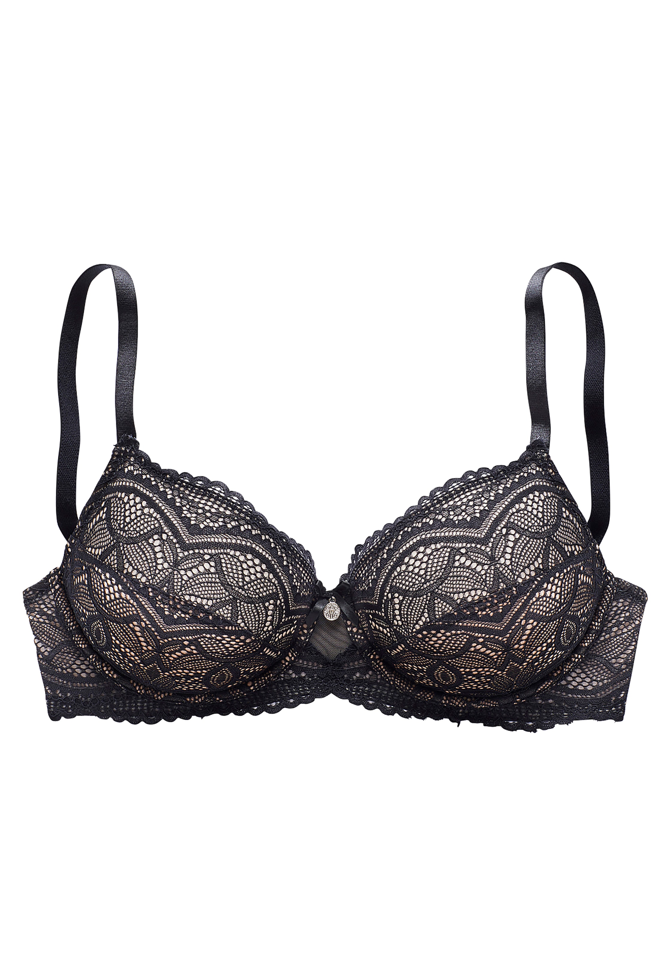 Nuance Bügel-BH »Vivianna«, mit extravaganter Spitze in graphischer Optik, Dessous