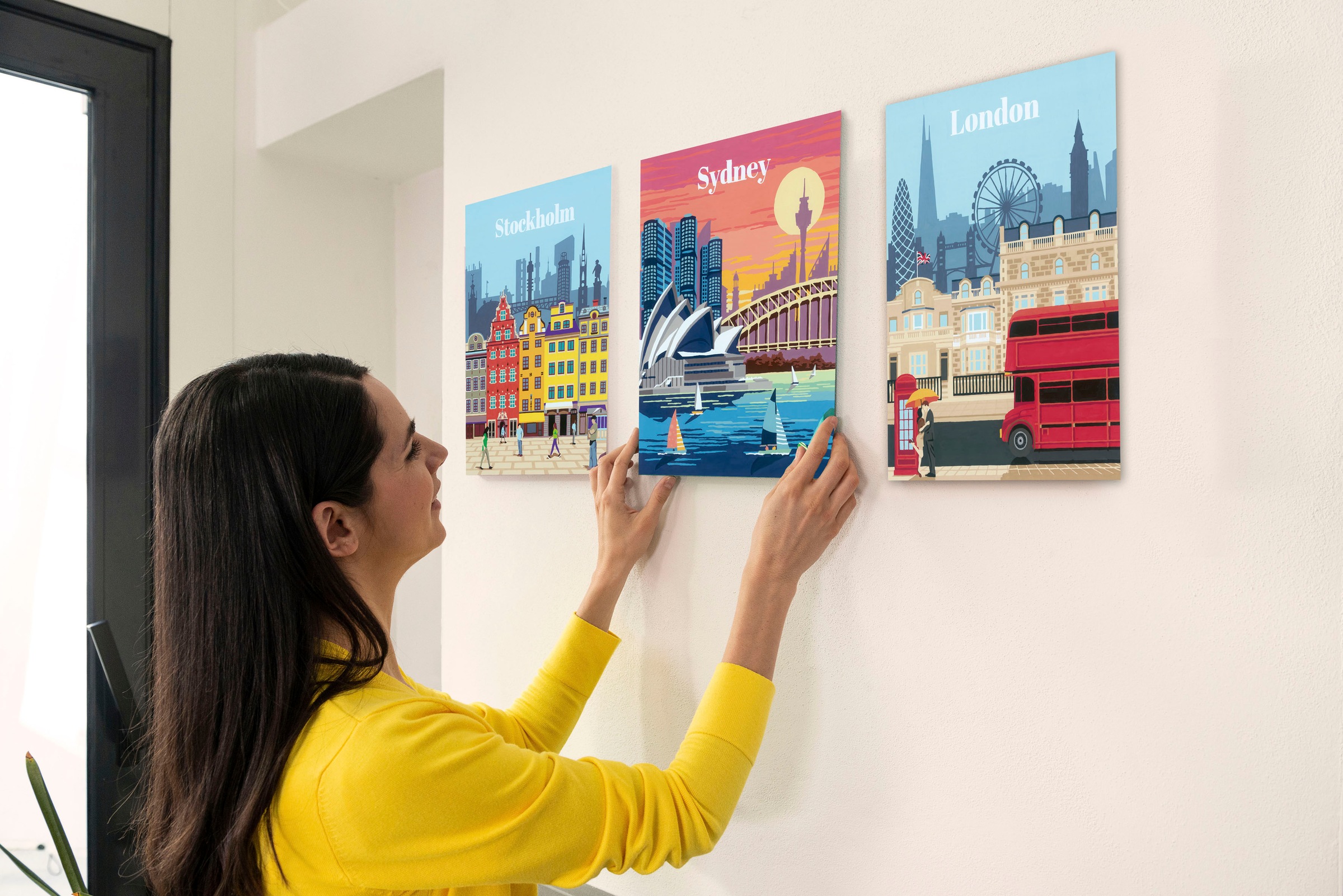 Ravensburger Malen nach Zahlen »CreArt, Colorful Sydney«, Made in Europe