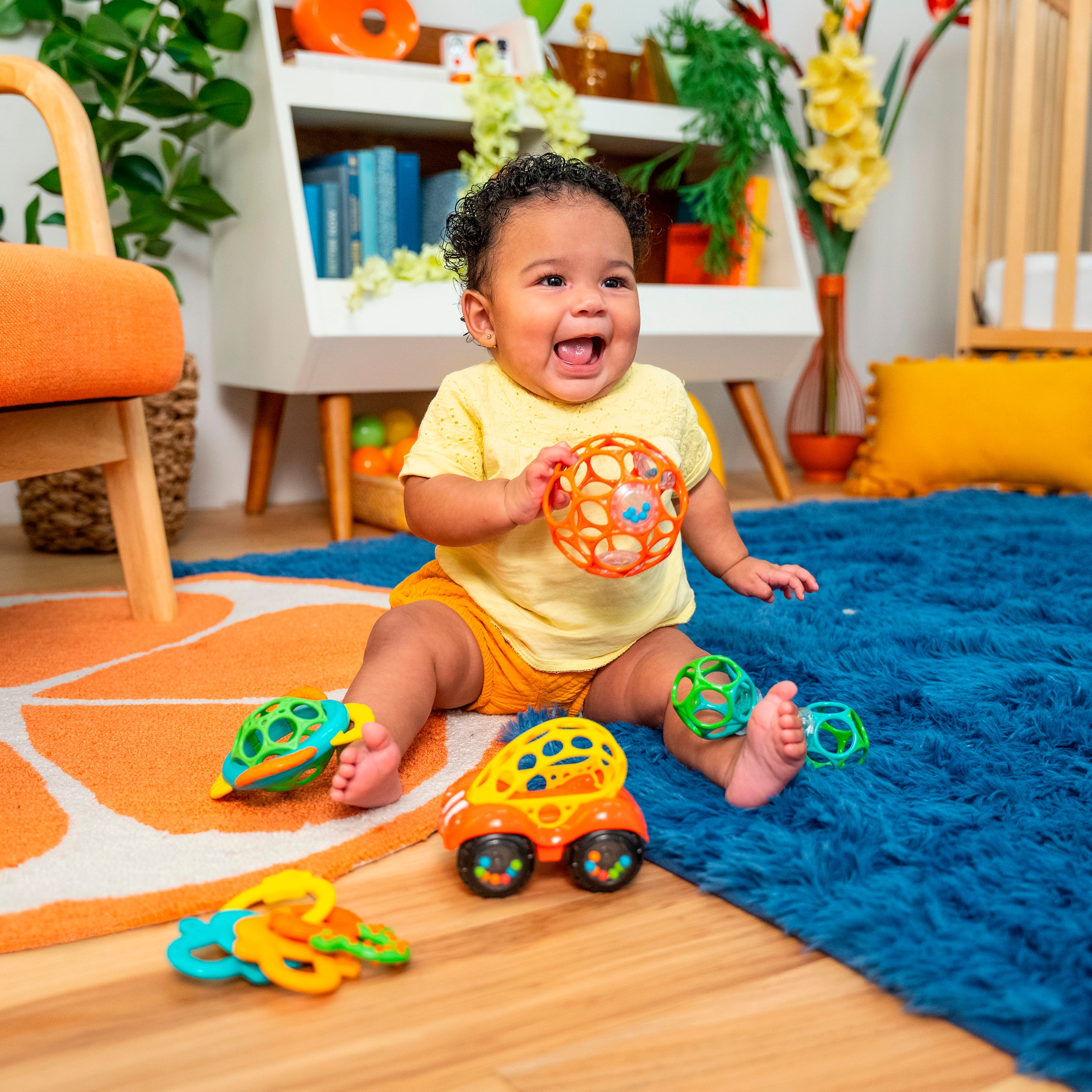 Bright Starts Greifspielzeug »Soothers & Shakers™ 5 Piece Gift Set«, (Set, 5 tlg.)