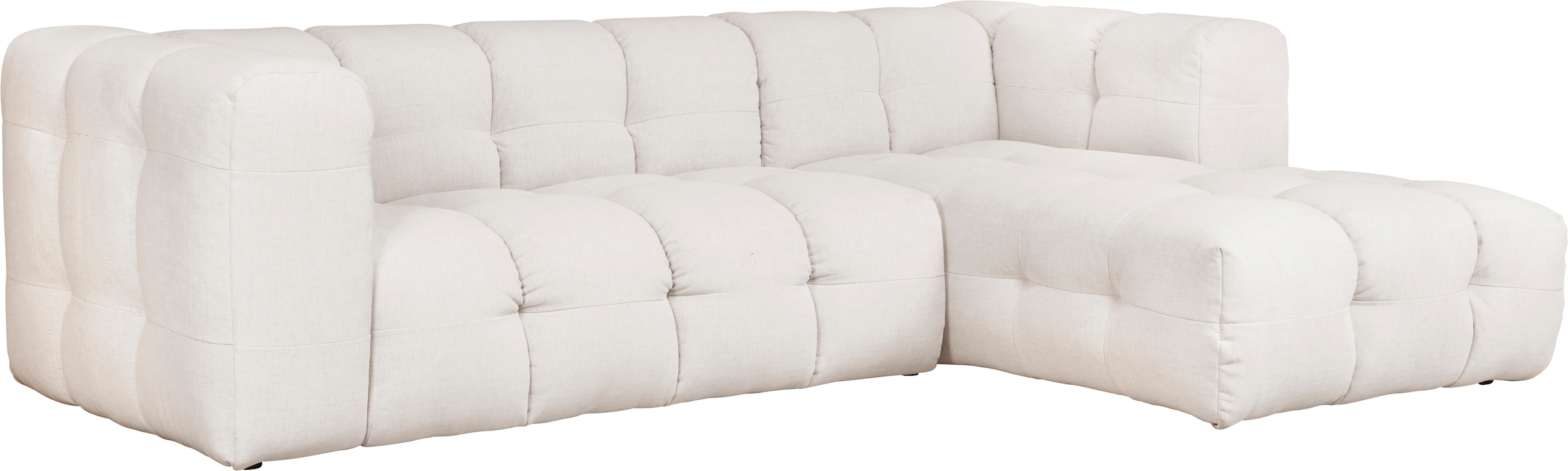 LeGer Home by Lena Gercke Ecksofa »TALISHA L-Form Designersofa, moderne Steppung, B/T/H: 276/178/75 cm«, aufwendig gepolstert, hoher Sitzkomfort