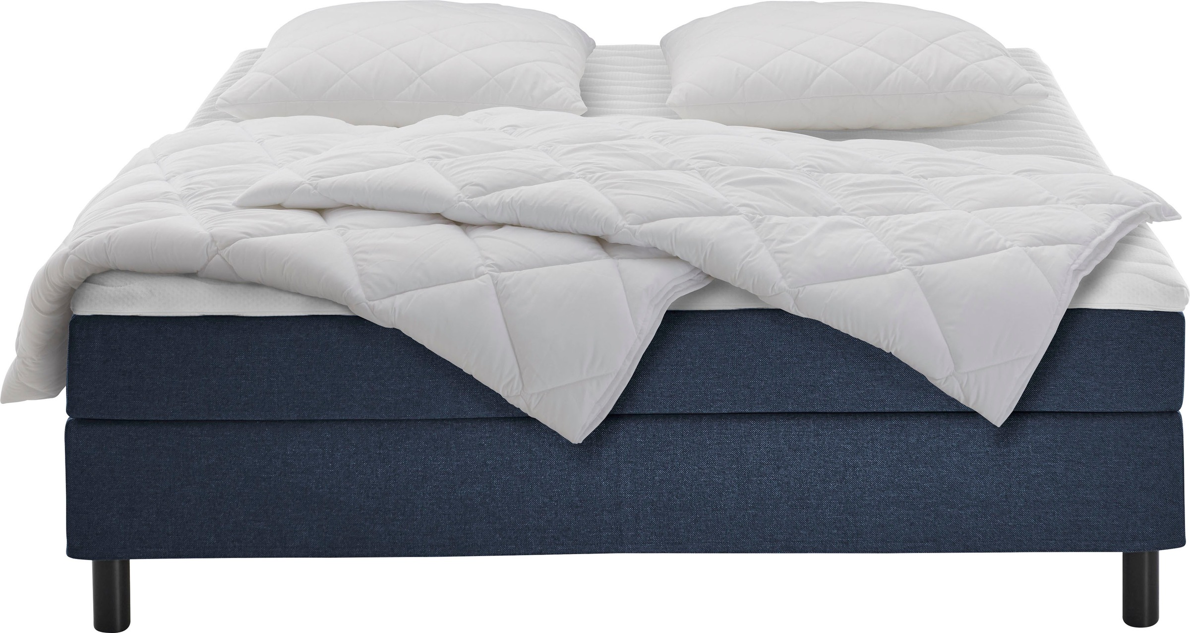 4. Bild von ATLANTIC home collection Boxbett »Happy«, ohne Kopfteil, mit Topper, wahlweise mit oder ohne Bettwaren