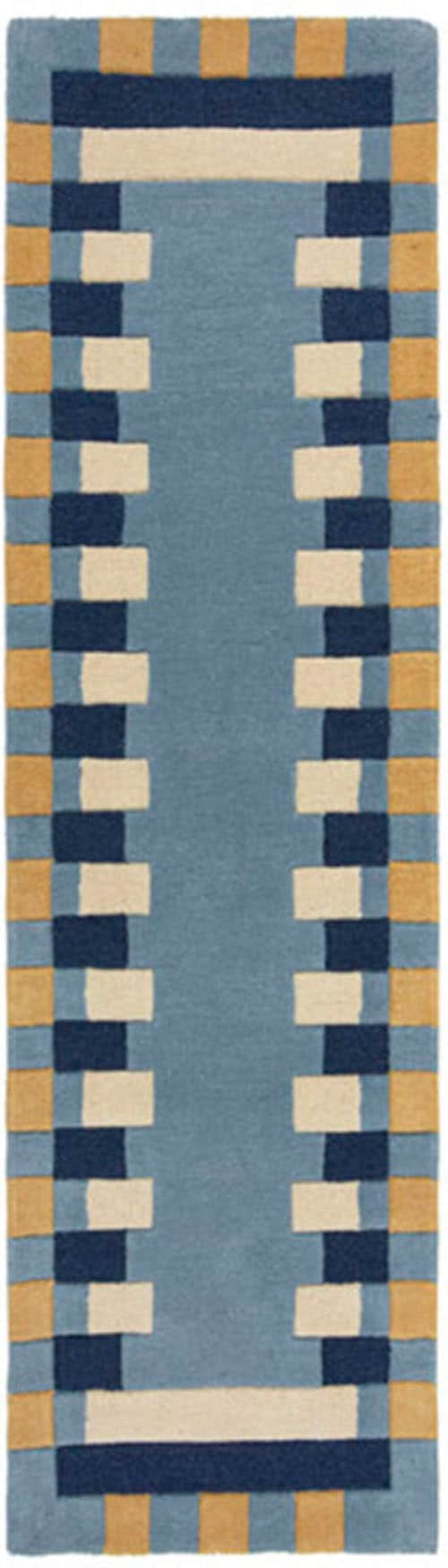 FLAIR RUGS Wollteppich »Kai Wool Border«, rechteckig, 10 mm Höhe, Kai Wool günstig online kaufen