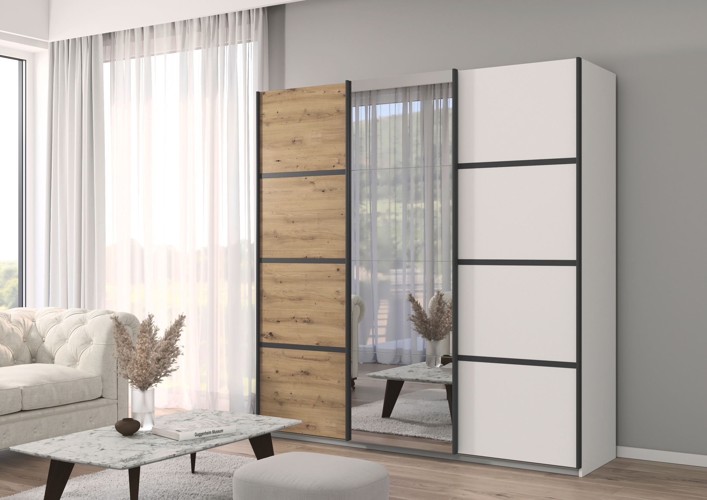 rauch Kleiderschrank »Schwebetürenschrank Garderobe Schrank TOP ANGEBOT Avo günstig online kaufen