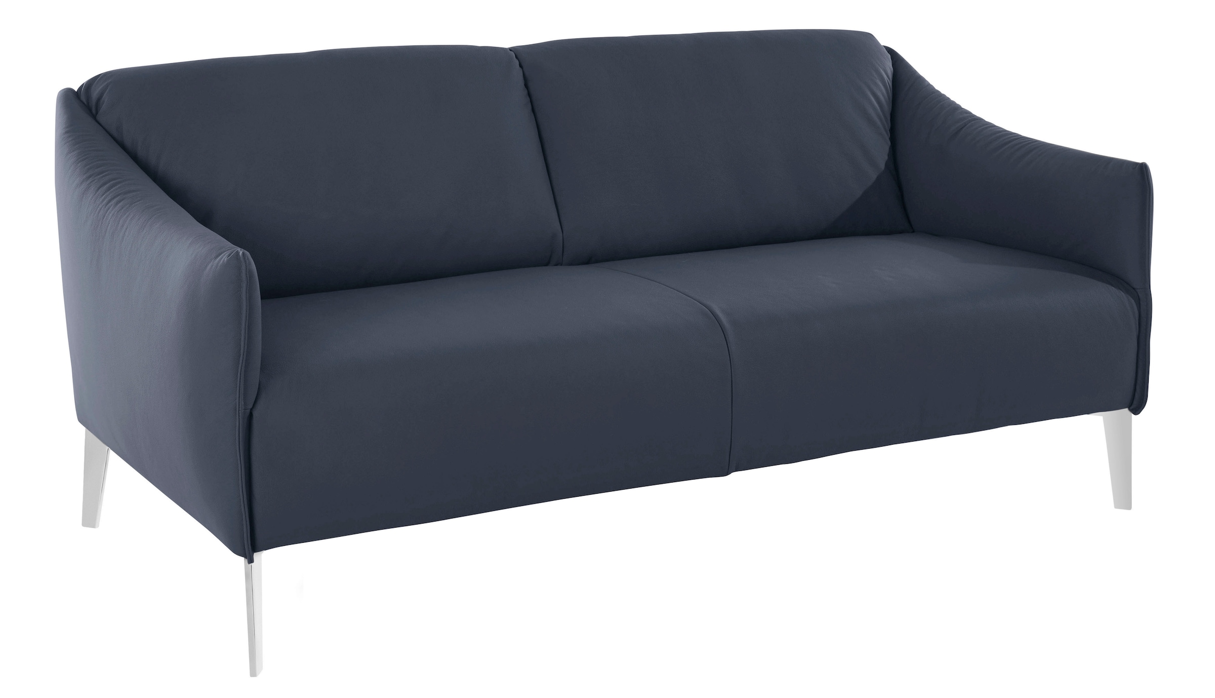 W.SCHILLIG 2,5-Sitzer »sally«, mit Metall-Winkelfüßen in Chrom glänzend, Breite 174 cm