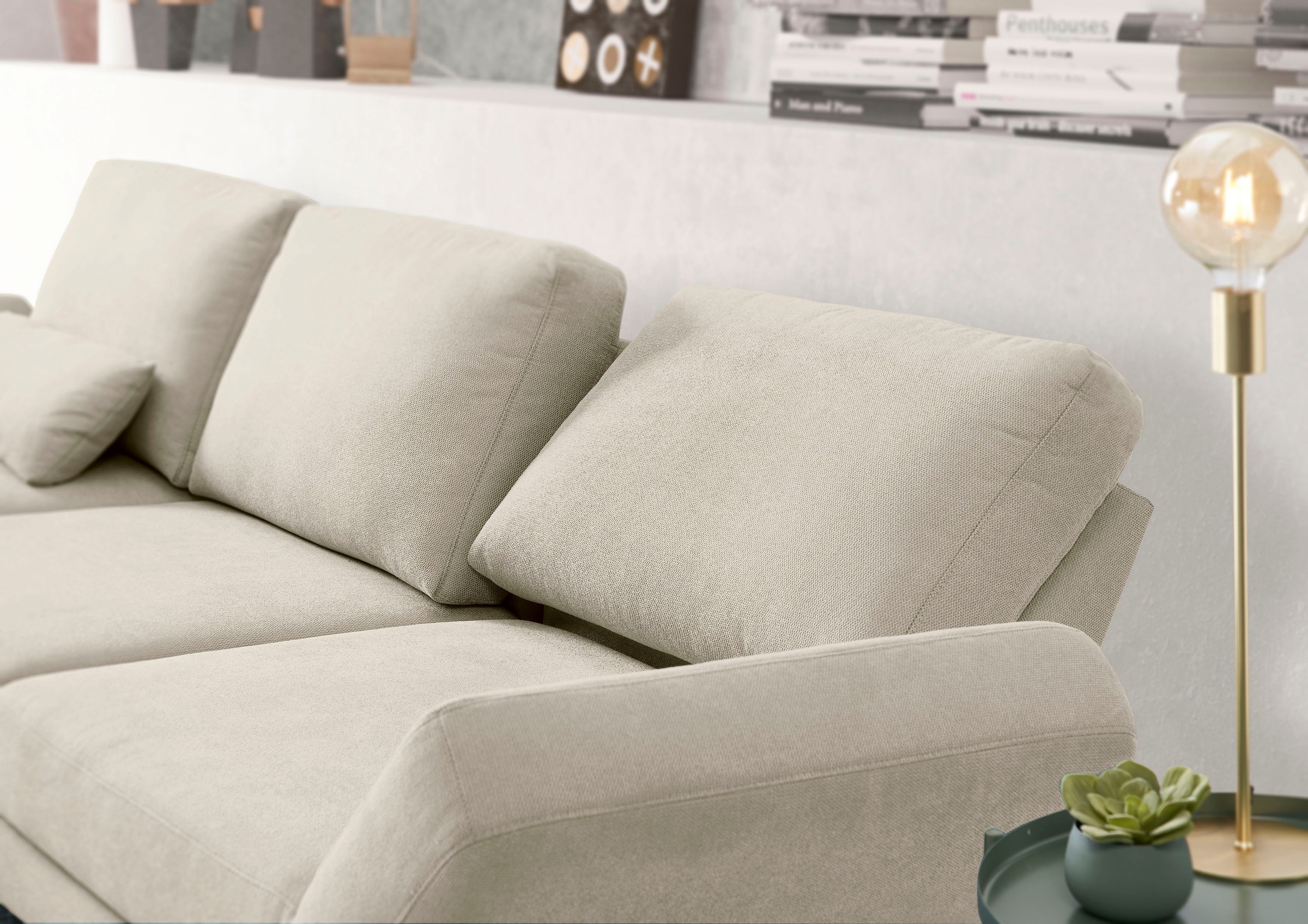 3C Candy Ecksofa »Kairo modernes Multifunktions-Sofa, bequem, L-Form«, inklusive Drehsitz, Armlehnen- und Rückenverstellung