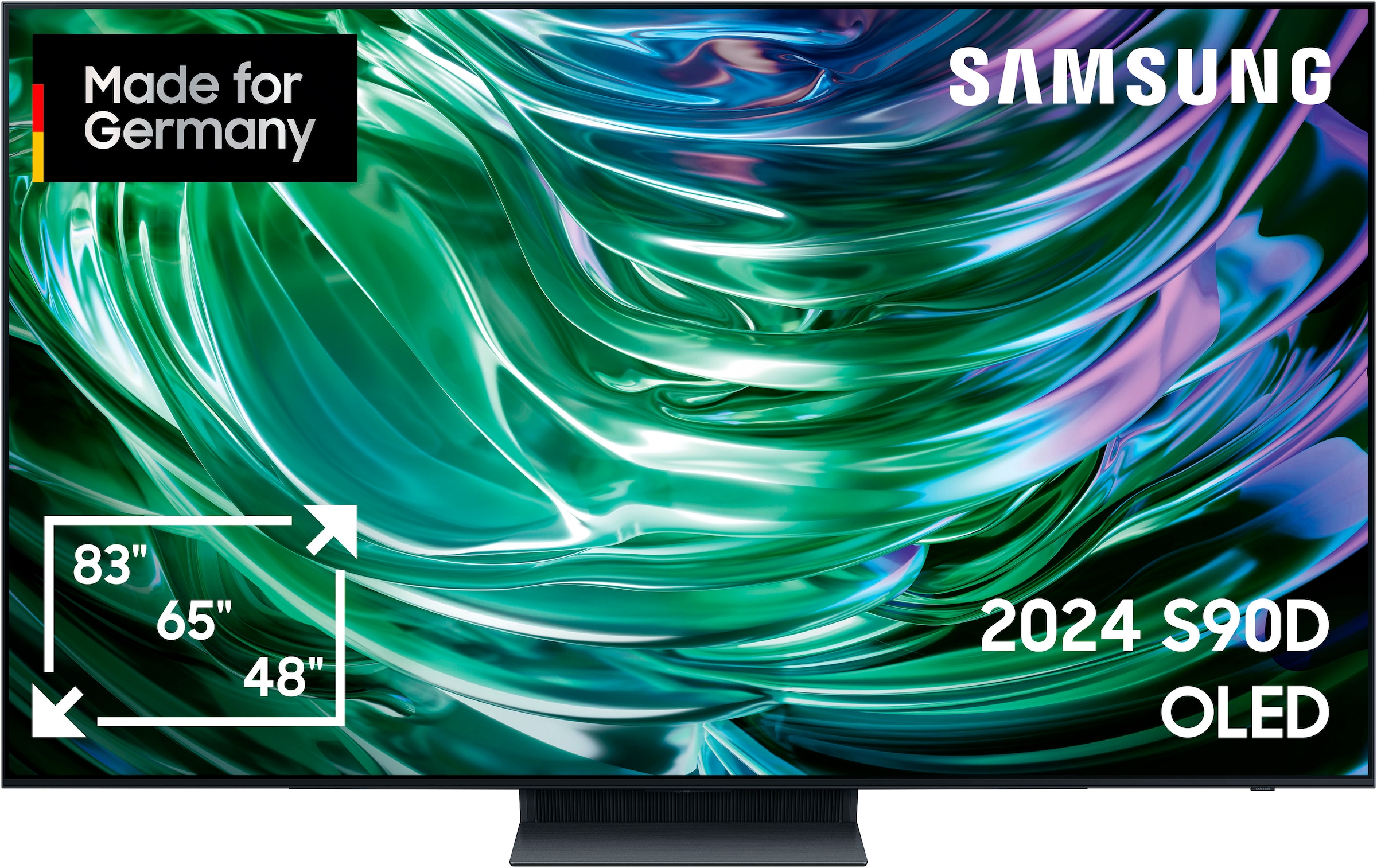 Samsung OLED-Fernseher »GQ83S90DAE«, 4K Ultra HD, Smart-TV, Neural Quantum 4K AI Gen2 Prozessor, Gaming Hub, bis zu 144Hz