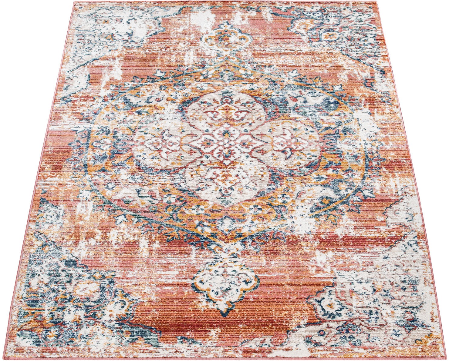 Paco Home Teppich »Herbete 733«, rechteckig, 8 mm Höhe, Kurzflor, Orient-Optik,... kaufen