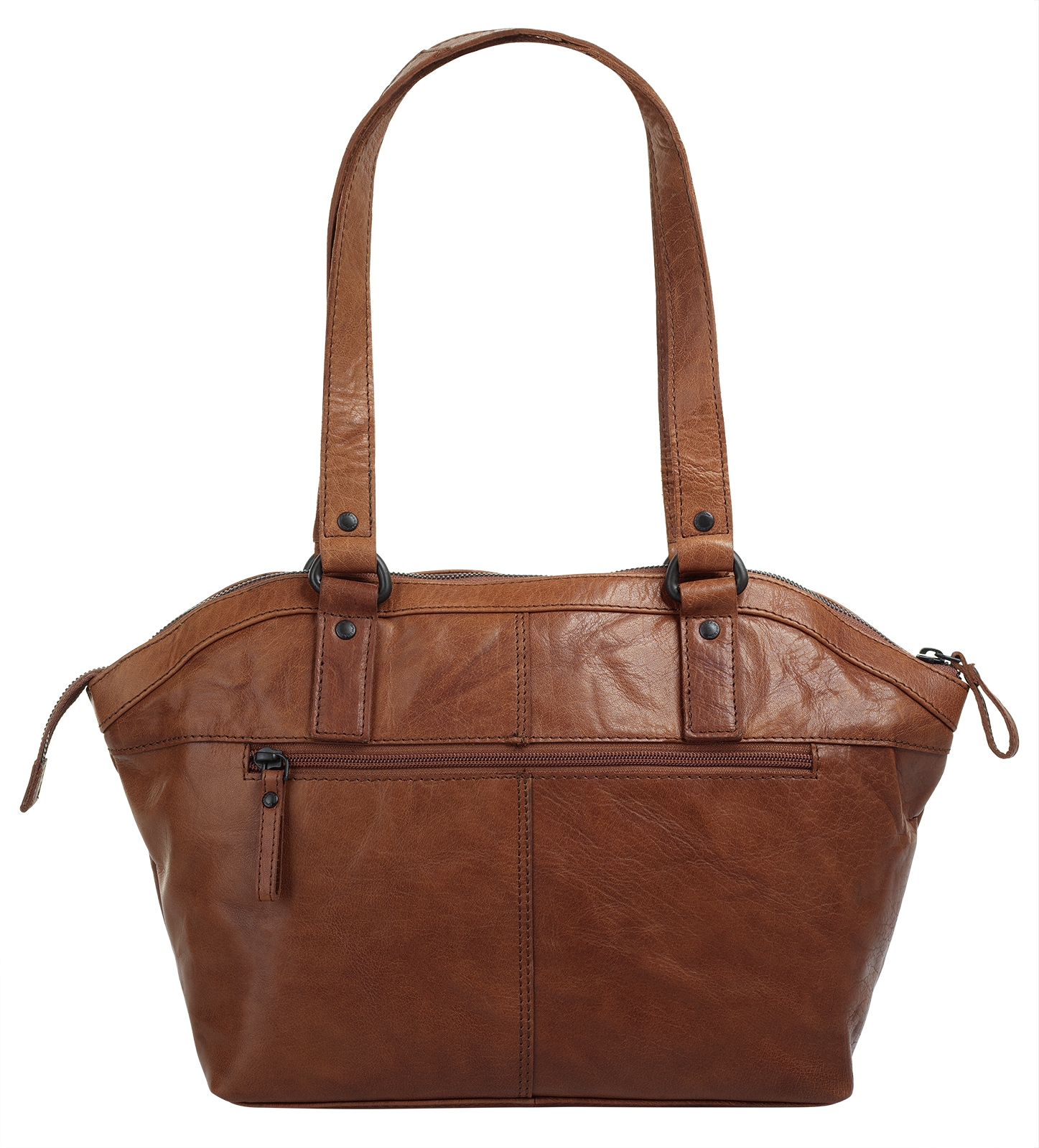 Spikes & Sparrow Henkeltasche, echt Leder
