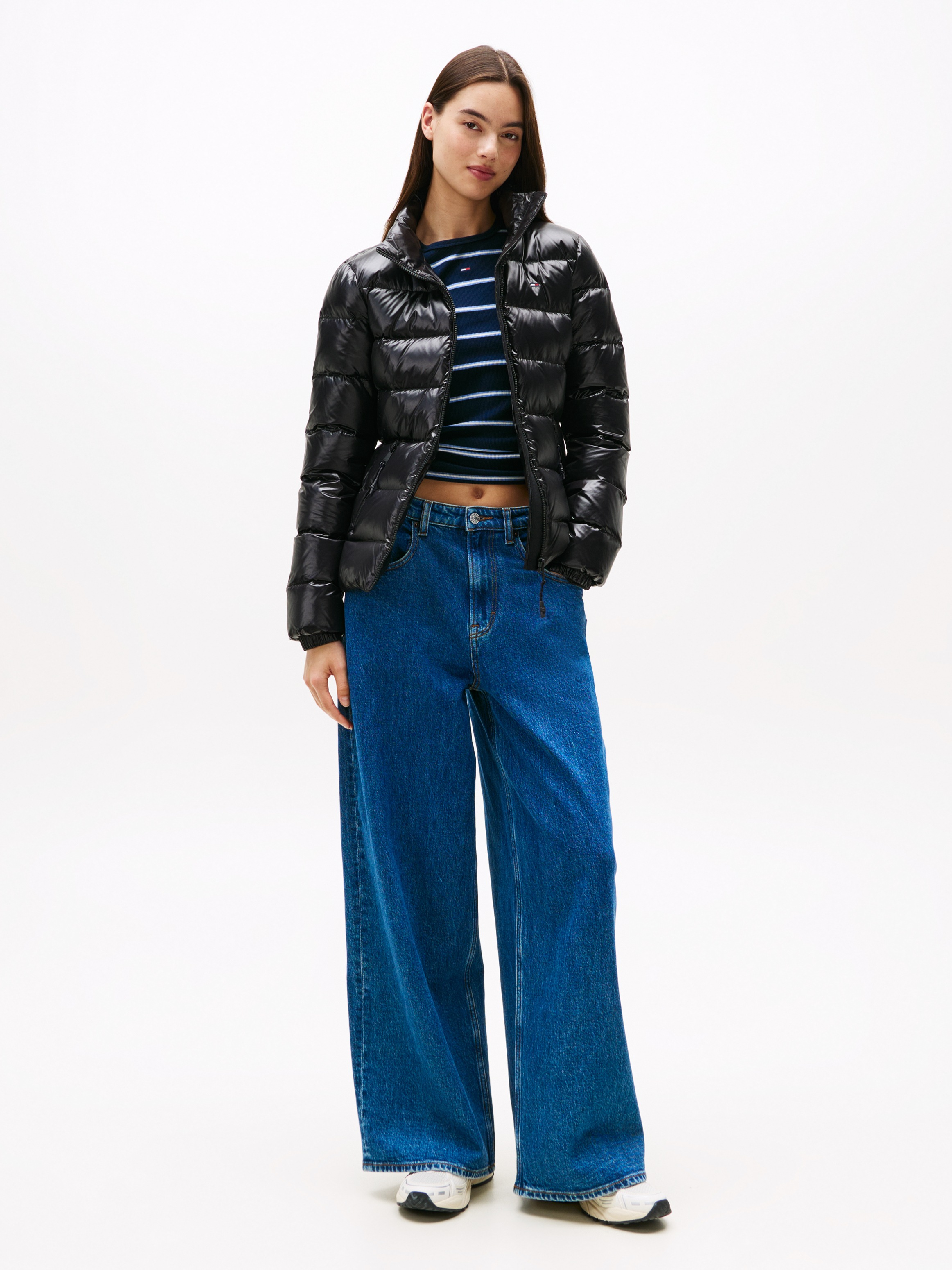 Tommy Jeans Steppjacke »TJW SLIM ZIP PRINT DOWN JACKET«