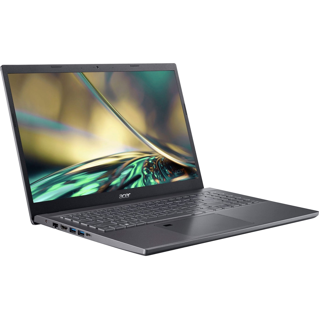 Acer Notebook »Aspire 5 A515-57-58LU«, 39,62 cm, / 15,6 Zoll, Intel, Core i5, Iris Xe Graphics, 512 GB SSD