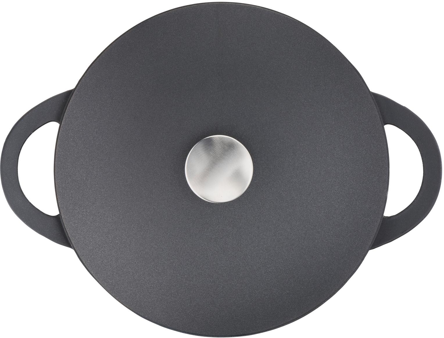 Tefal Servierpfanne »Trattoria Schmorpfanne 28 cm hoher Rand, Pfanne Induktion«, Aluminiumguss, (1 tlg.), Antihaftversiegelung, mit Deckel, für alle Herdarten geeignet