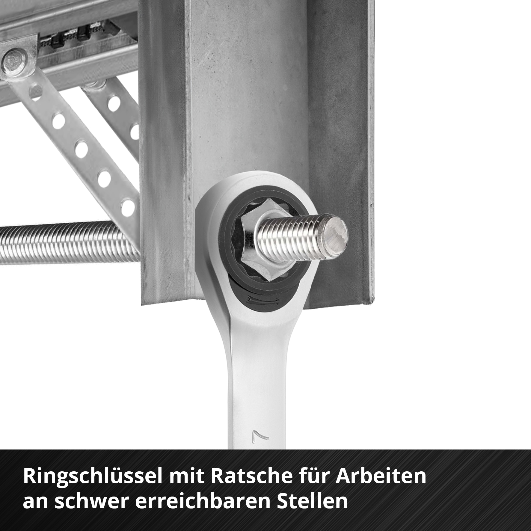 Einhell Werkzeugset »E-CASE«, (80 tlg.), Kompatibel mit dem Einhell E-Case System