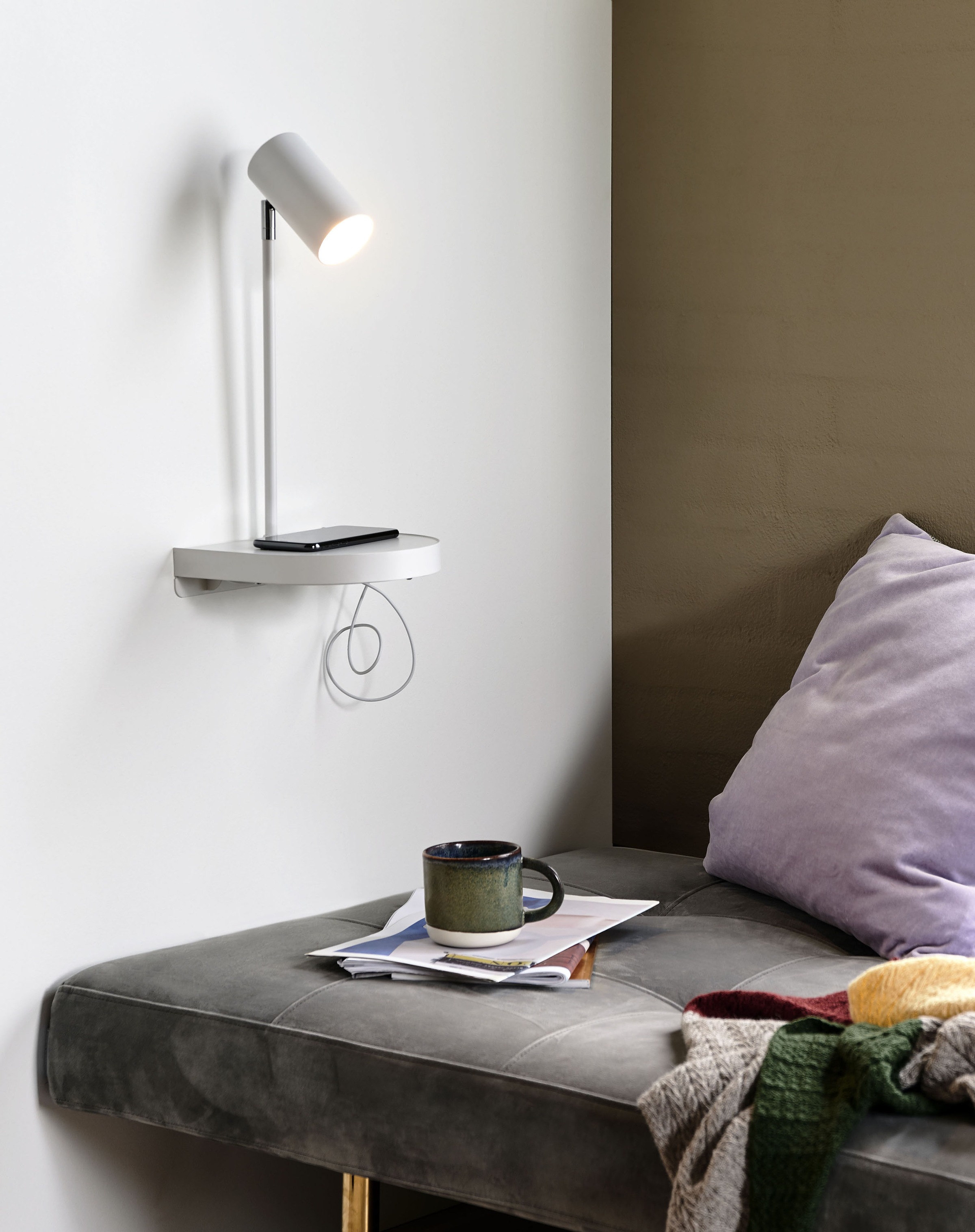 Nordlux LED Wandleuchte »CODY«, inkl. USB Ladestecker, für Leuchtmittel GU1 günstig online kaufen