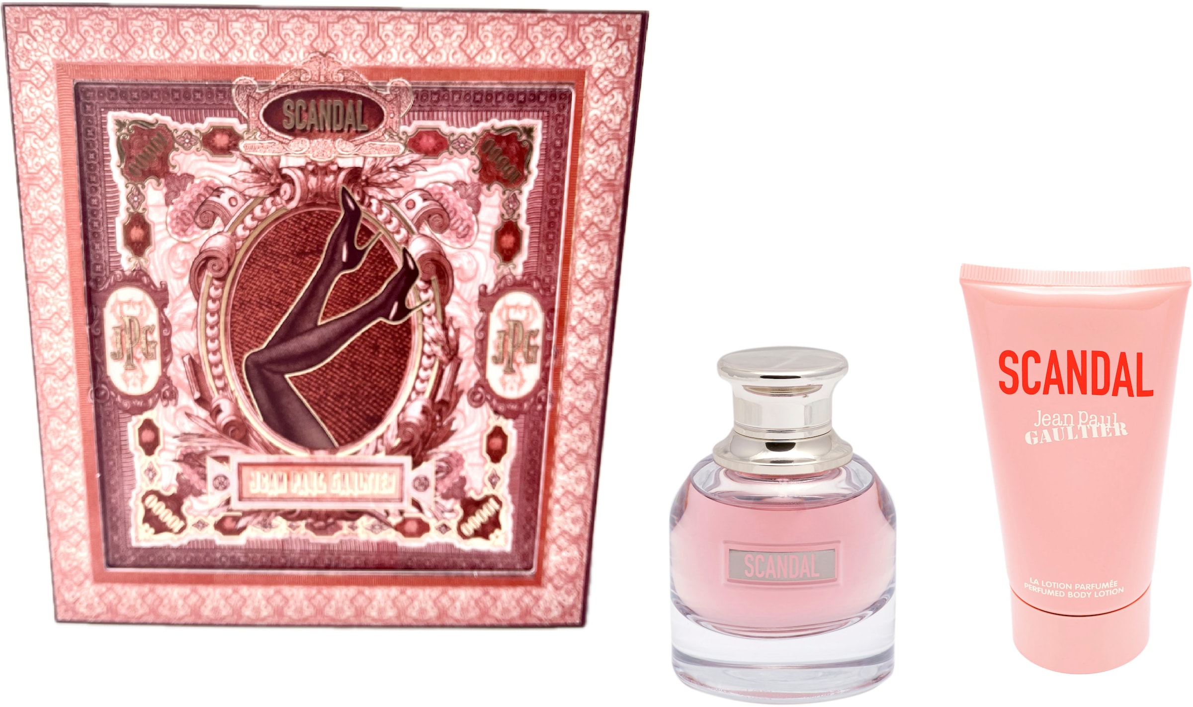 JEAN PAUL GAULTIER Duft-Set »Scandal« mit einem außergewöhnlichen Chypre-Honig-Duft rosa Damenduftpaket von Jean Paul Gaultier