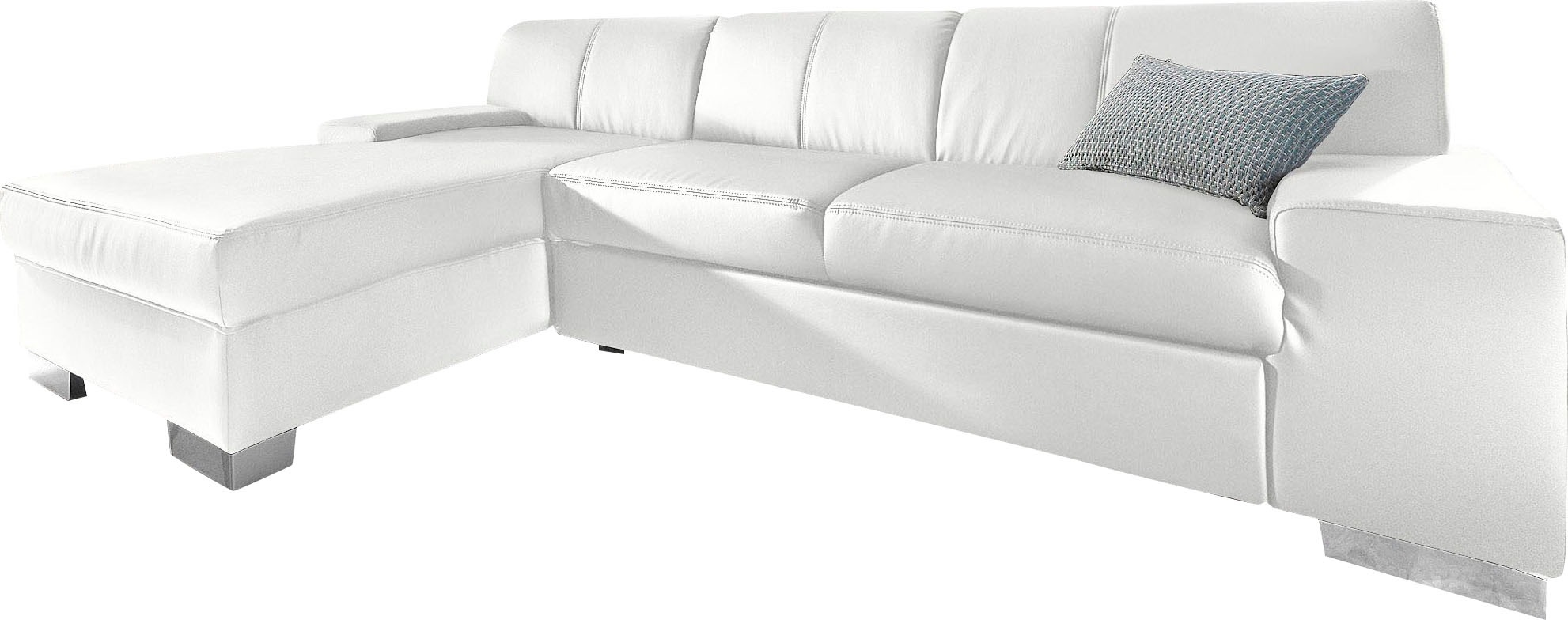 DOMO collection Ecksofa »Star, zeitlose Formensprache, elegante Optik, Brei günstig online kaufen