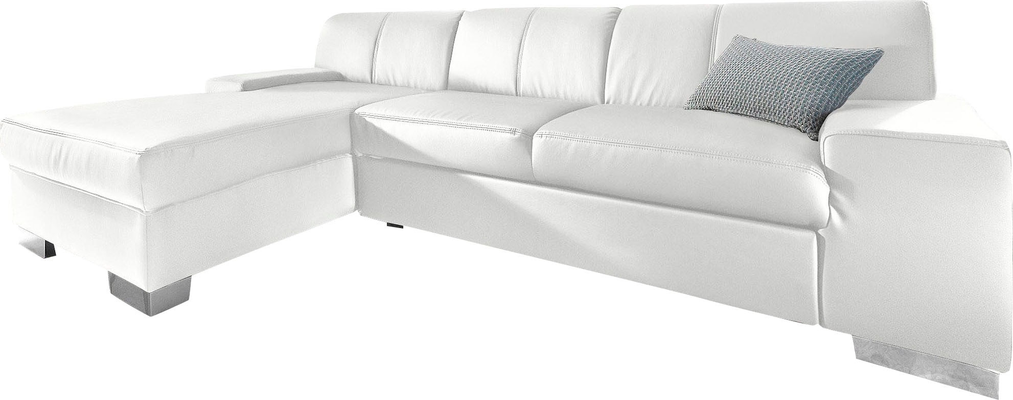 DOMO collection Ecksofa »Star, zeitlose Formensprache, elegante Optik, L-Fo günstig online kaufen