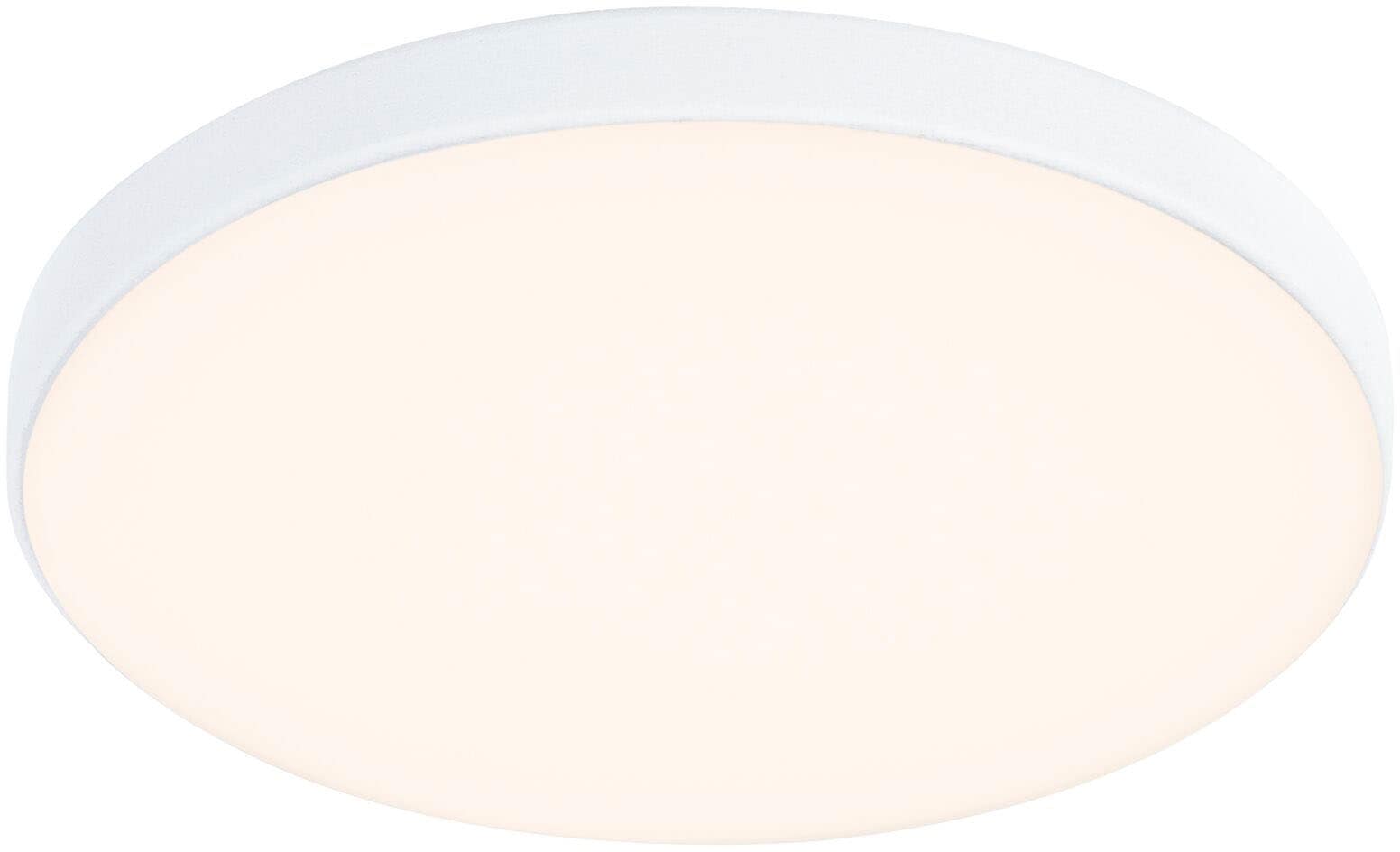 Paulmann LED Einbauleuchte »VariFit LED Einbaupanel Veluna Edge IP44 rund 90mm 450lm 3000K Weiß«, 1 flammig, VariFit LED Einbaupanel Veluna Edge IP44 rund 90mm 450lm 3000K Weiß