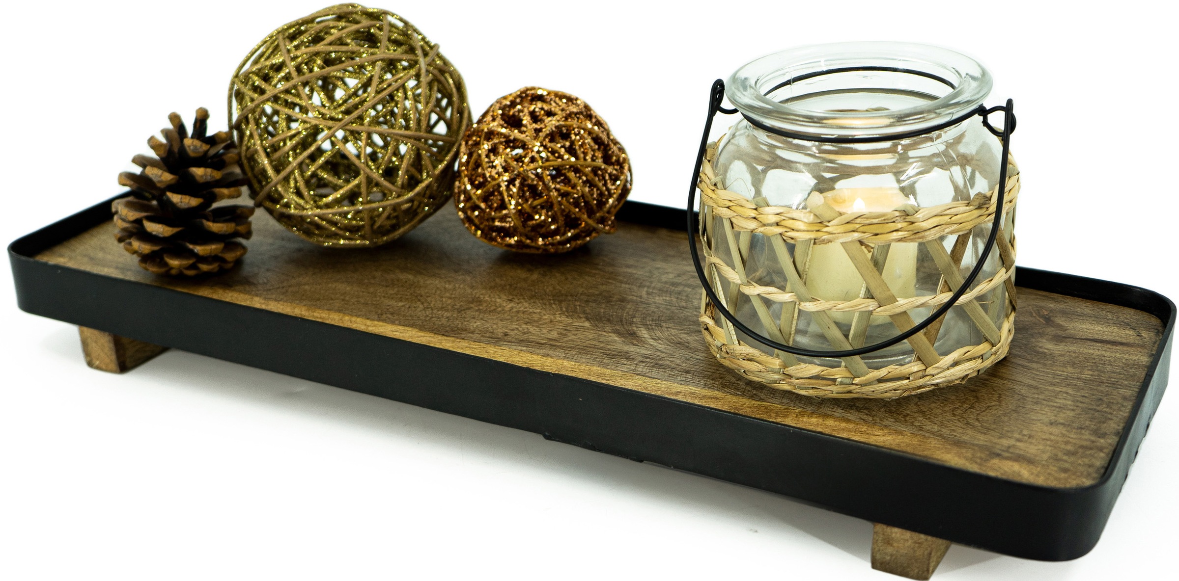 NOOR LIVING Servierplatte, (1 tlg.), aus exclusivem Mango-Holz günstig online kaufen