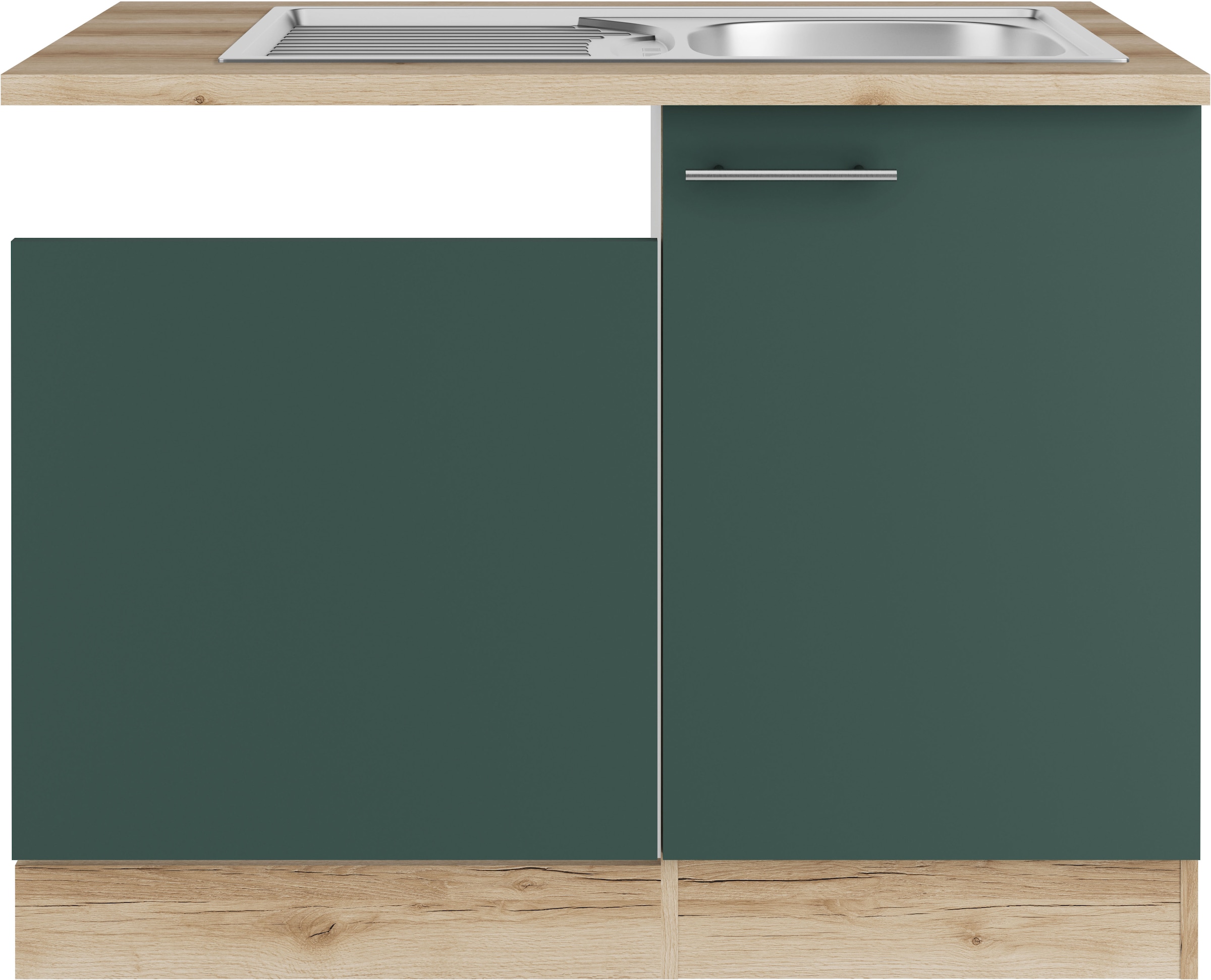 OPTIFIT Spülenschrank »Bella«, Breite 110 cm, für teilintegrierten Geschirrspüler