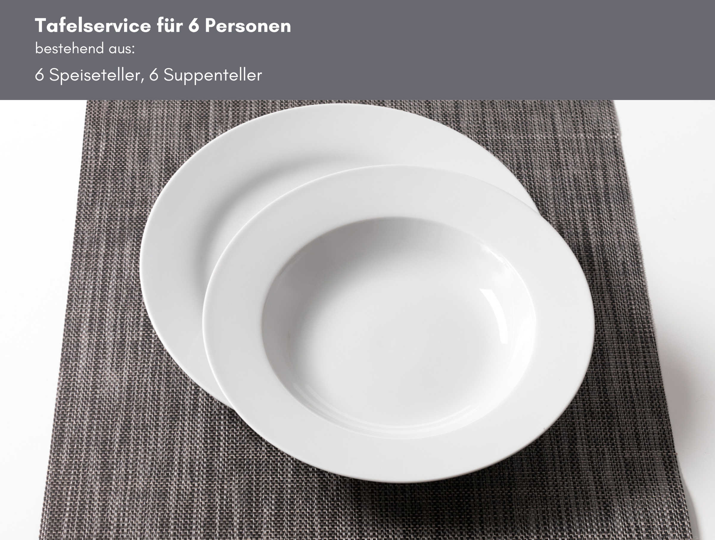 Ritzenhoff & Breker Tafelservice »Bianco« klassisch und schlicht, unifarben günstig online kaufen