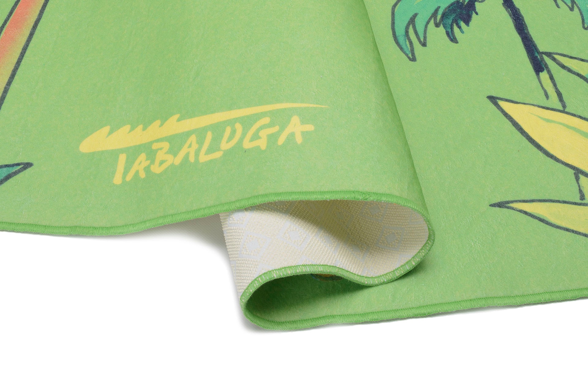 TABALUGA Kinderteppich »Drache Tabaluga Zeit, grün«, rechteckig, 4 mm Höhe, bedruckt, waschbar, Kinderzimmer