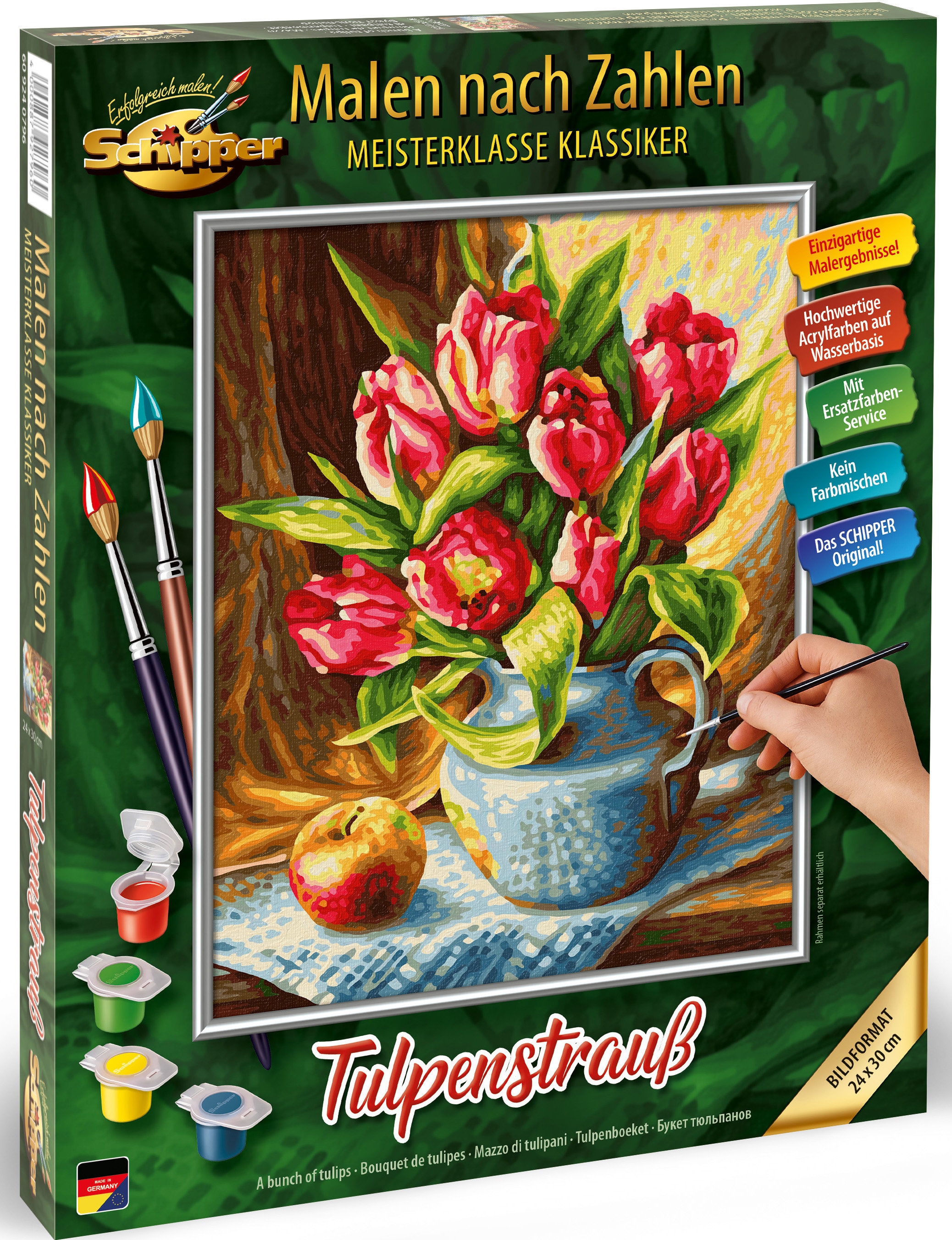 Schipper Malen nach Zahlen »Meisterklasse Premium - Tulpenstrauß« Made in Germany