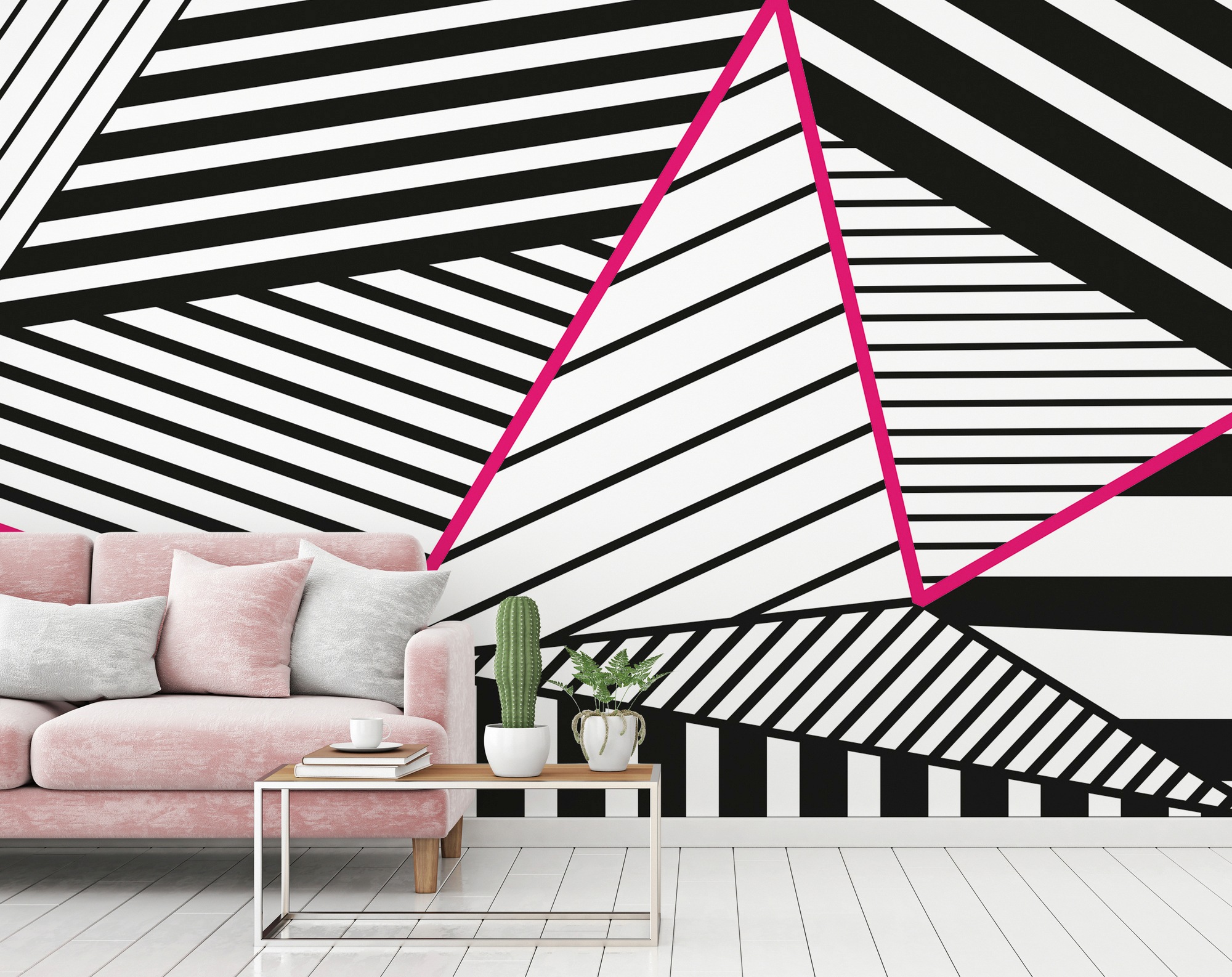 Architects Paper Fototapete »Atelier 47 Stripes« 3D-Optik glatt Vlies, Wand günstig online kaufen