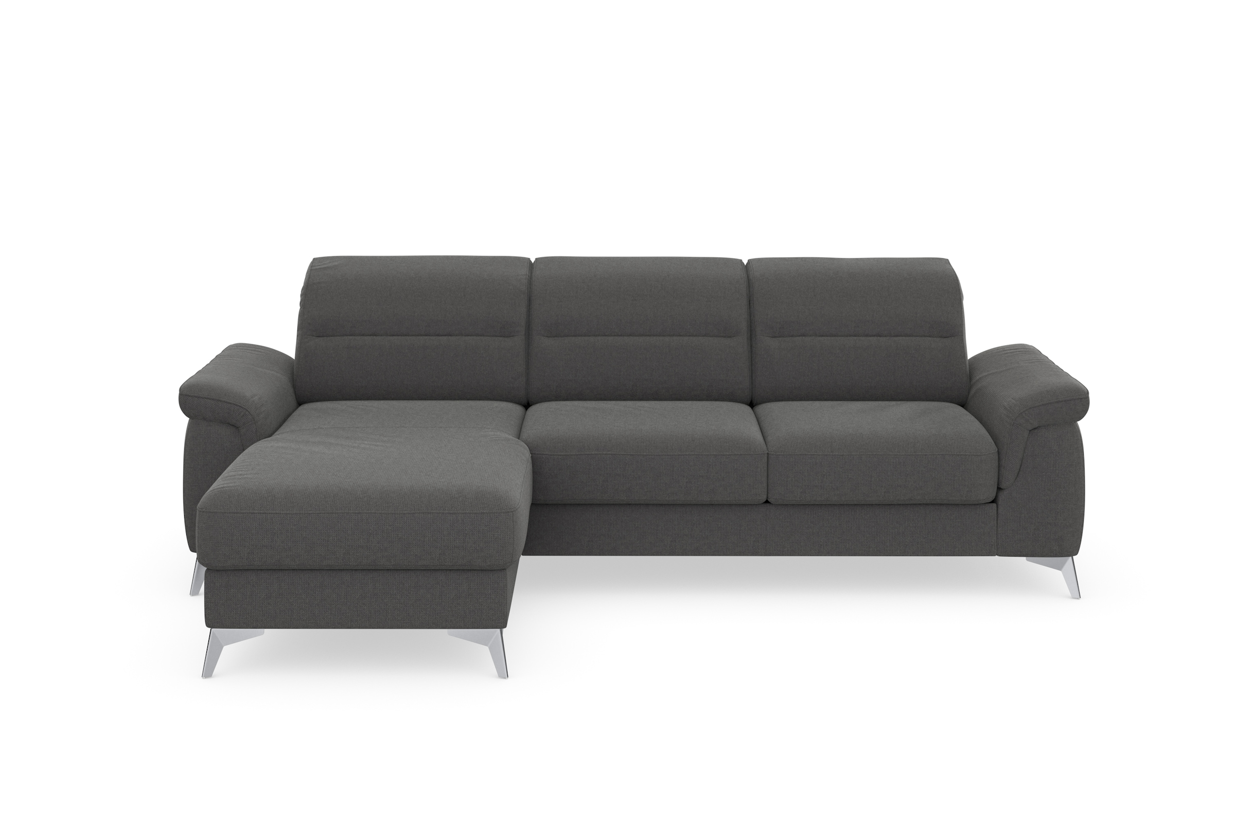 sit&more Ecksofa »Sinatra L-Form«, mit Recamiere, optinal mit Kopfteilverst günstig online kaufen