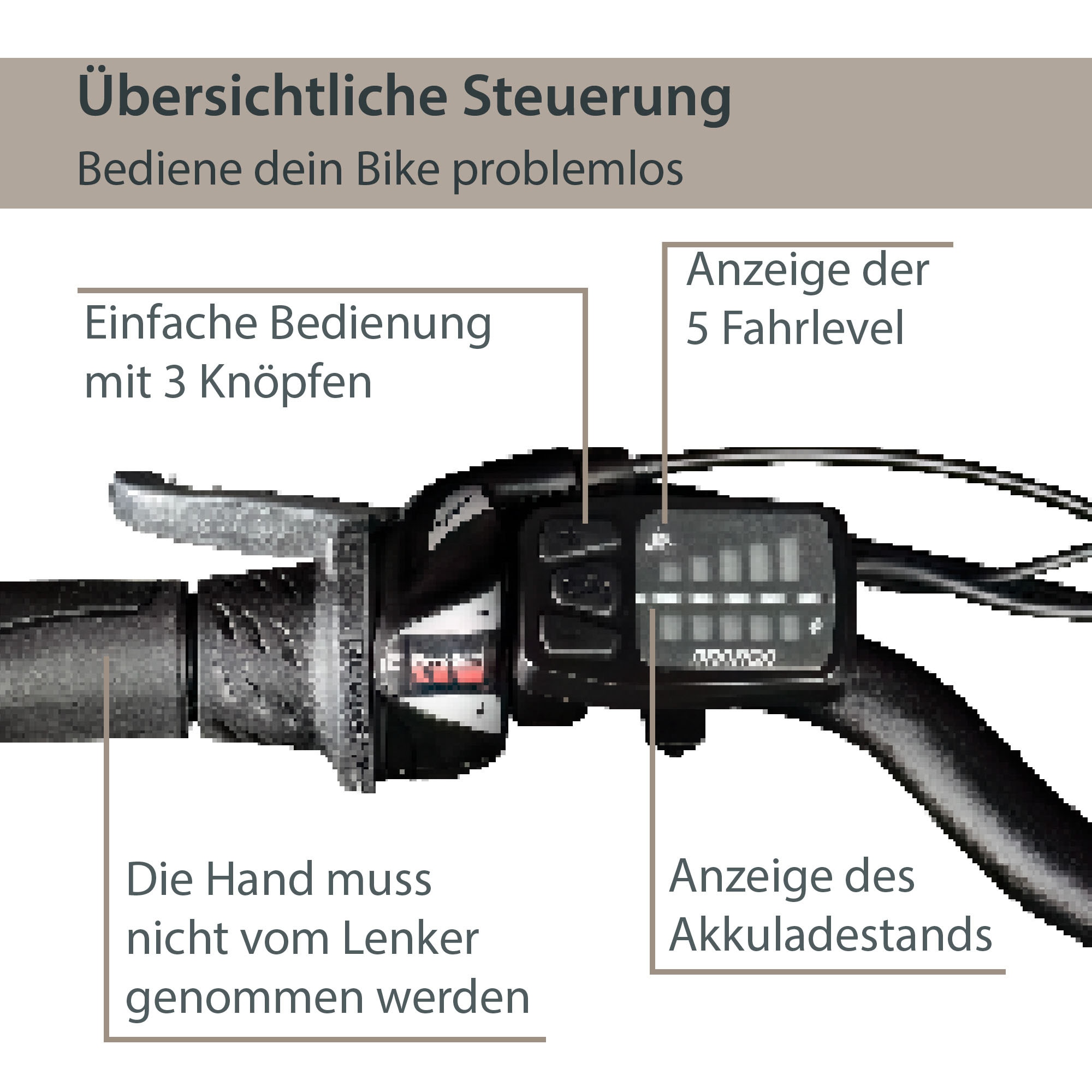 AGON E-Bike »Axis«, 3 Gang, Frontmotor 250 W, Pedelec, Elektrofahrrad für Damen u. Herren