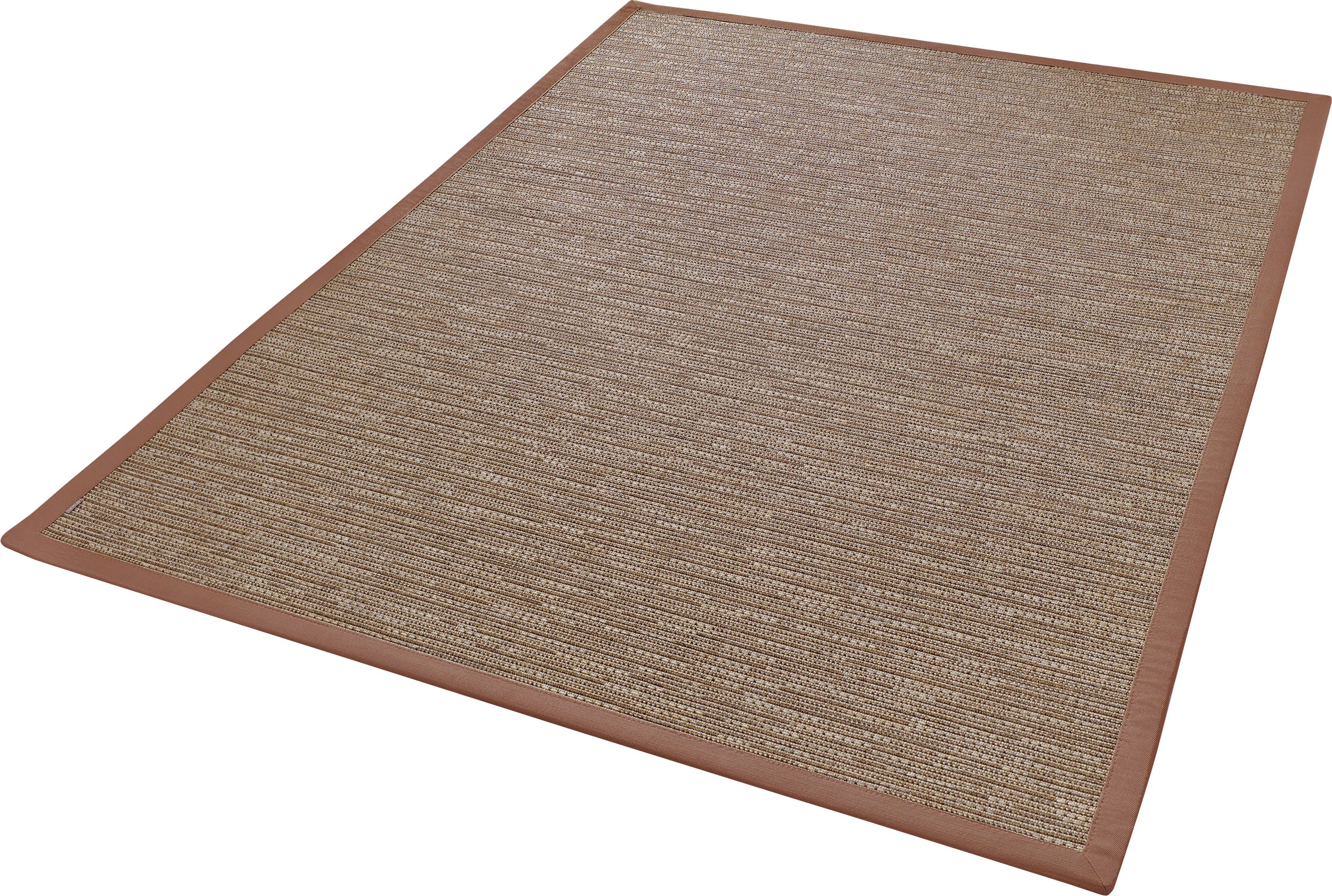 Dekowe Teppich »Naturino Effekt«, rechteckig, 8 mm Höhe, Flachgewebe, Sisal-Optik, mit Bordüre, In- und Outdoor geeignet