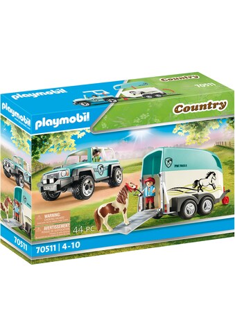 Playmobil® Konstruktions-Spielset »PKW mit Ponyanhänger (70511), Country«, (44 St.),... kaufen