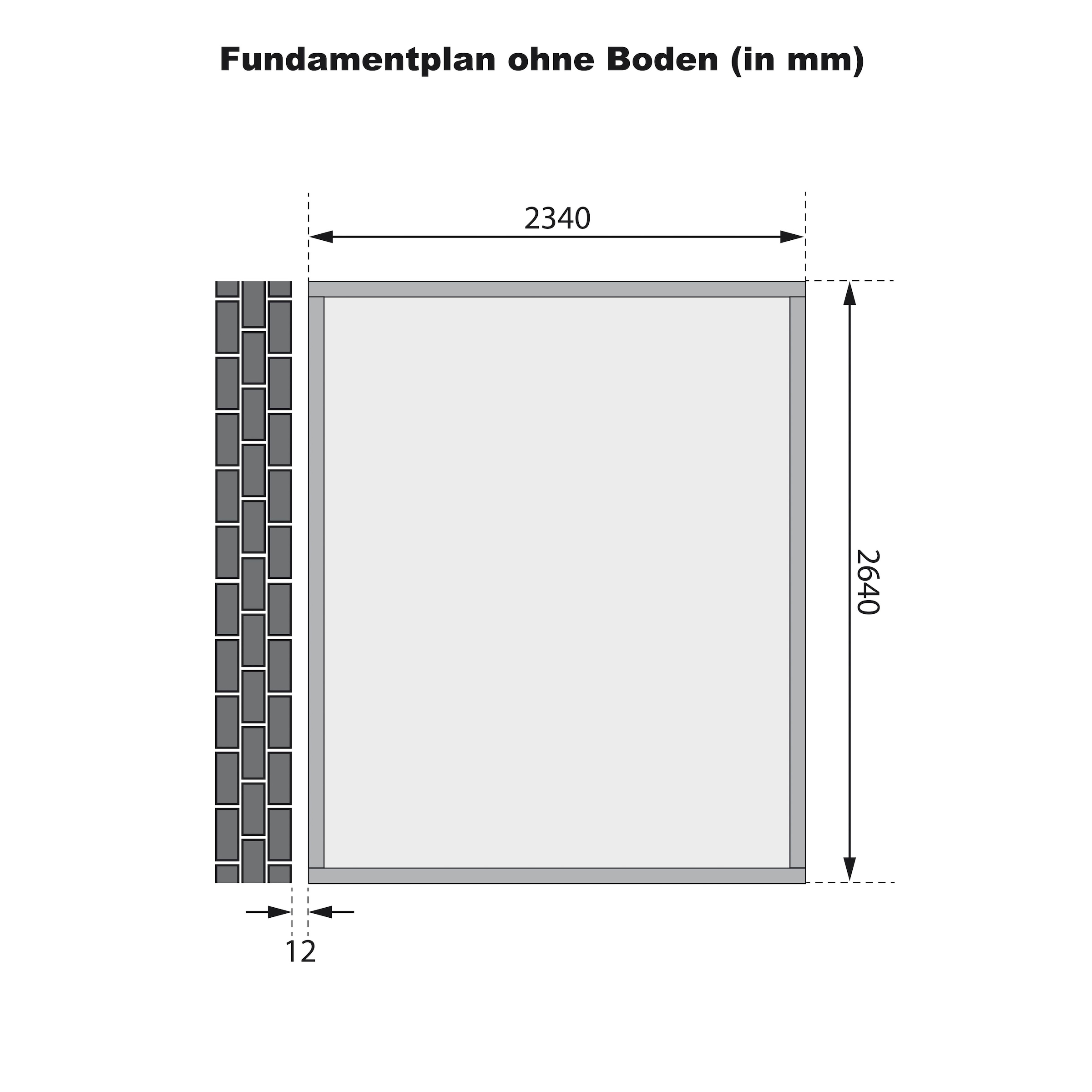 Karibu Gartenhaus »Bodensee 3«, naturbelassen oder terragrau