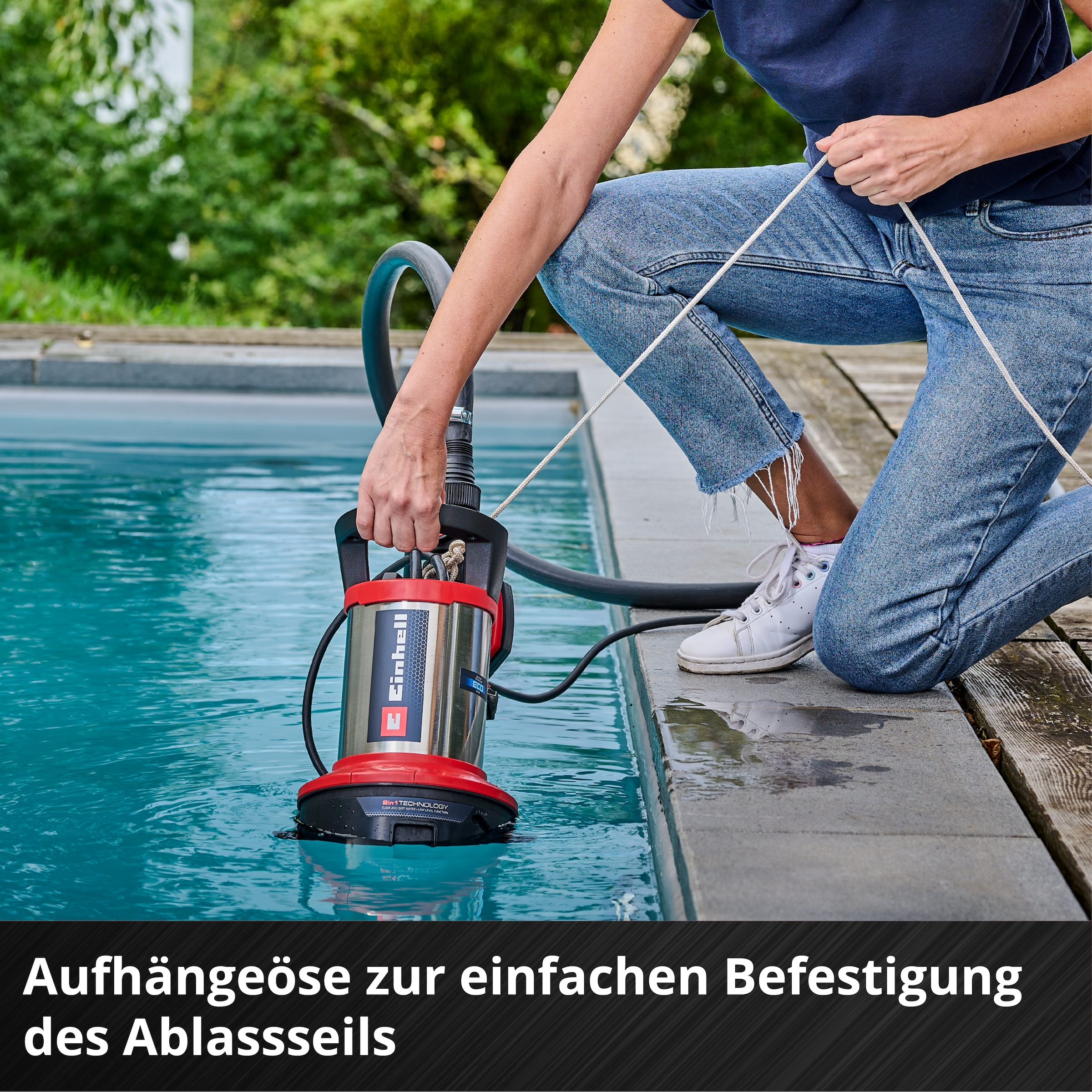 Einhell Schmutzwasserpumpe »Flutset, »GE-DP 7535 N LL ECO««