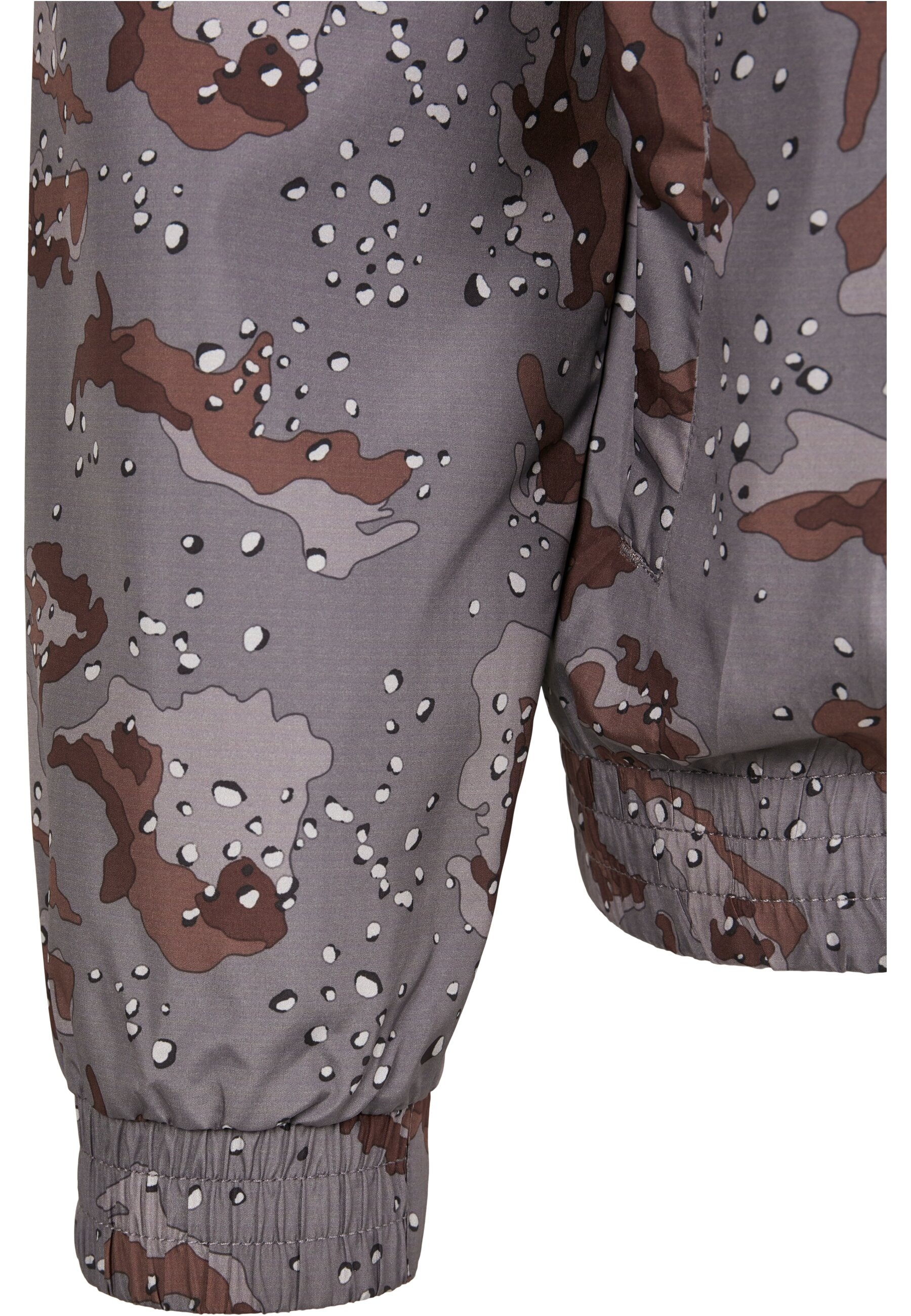 URBAN CLASSICS Anorak »Urban Classics Herren Camo Track Jacket« 1 Stk. tlg. ohne Kapuze