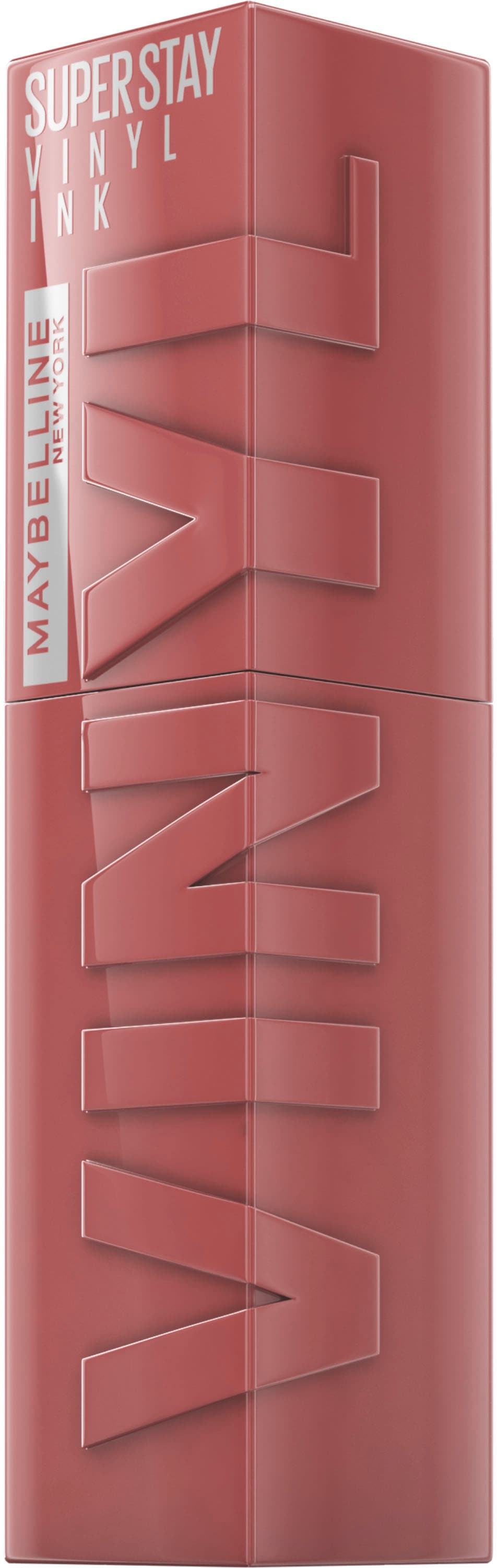 MAYBELLINE NEW YORK Lippenstift »Maybelline New York Super Stay Vinyl Ink Dopa«, mit natürlichen Inhaltstoffen