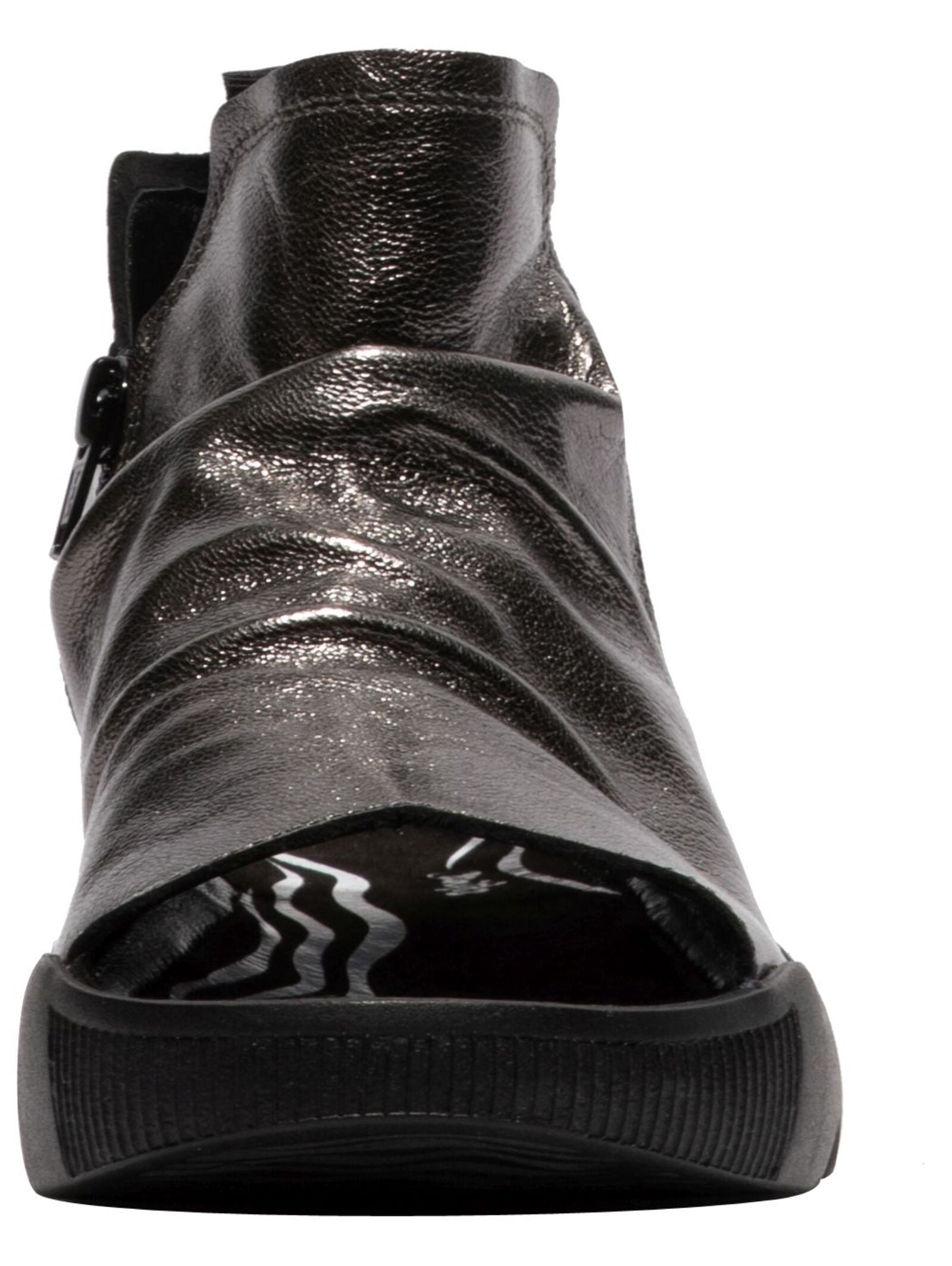 softinos Schaftsandalette »softinos Sandalen Leder/Textil«