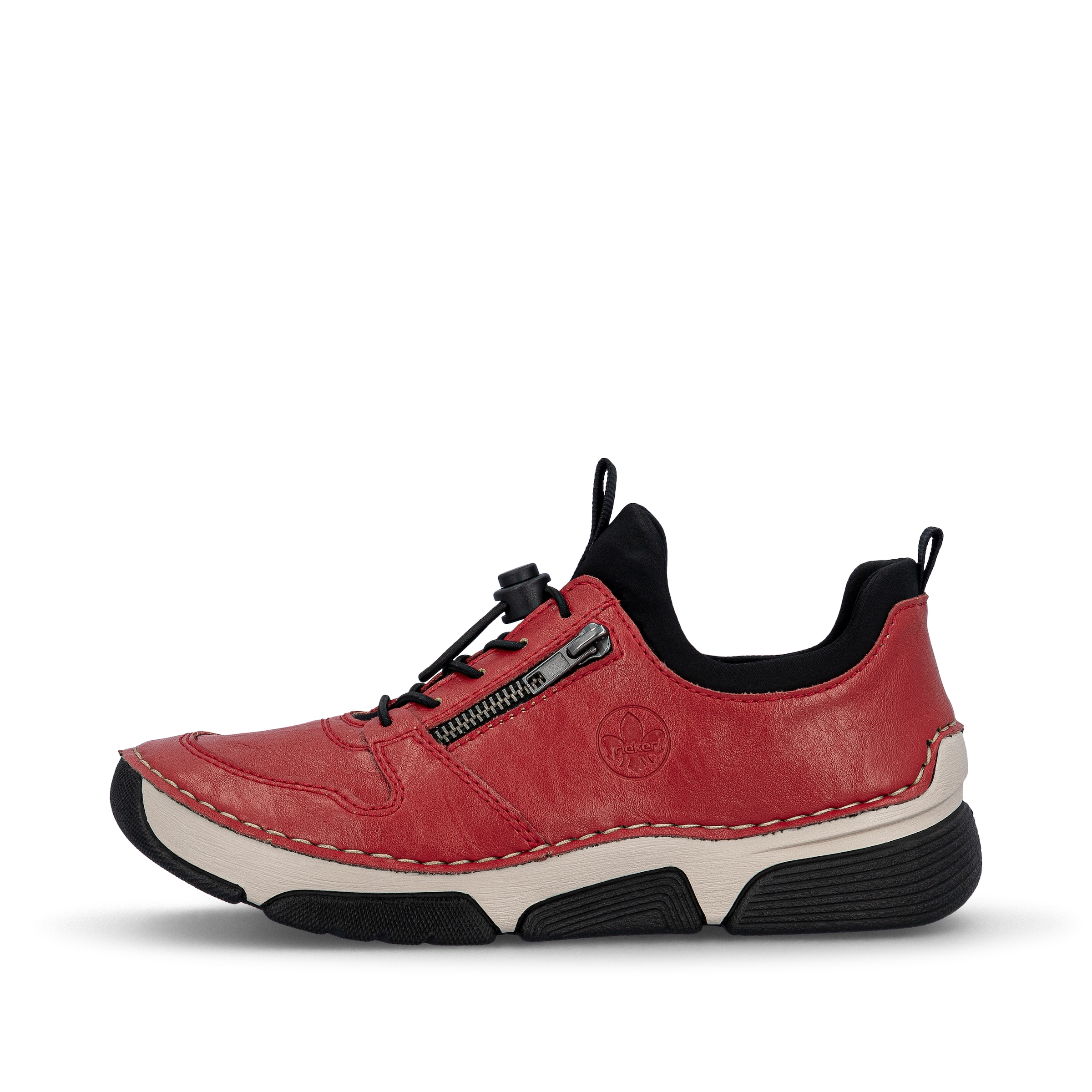 Rieker Slip-On Sneaker  Schlupfschuh, Halbschuh, Freizeitsneaker, Gummizug, Schnellverschluss