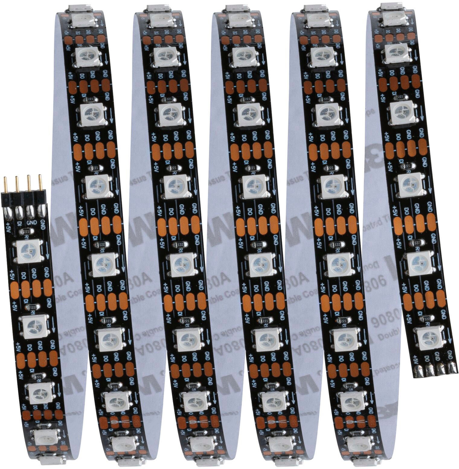 Paulmann LED-Streifen »Dynamic Rainbow RGB 1,5m 3W 60LEDs/m 5VA«, 1 St.-flammig