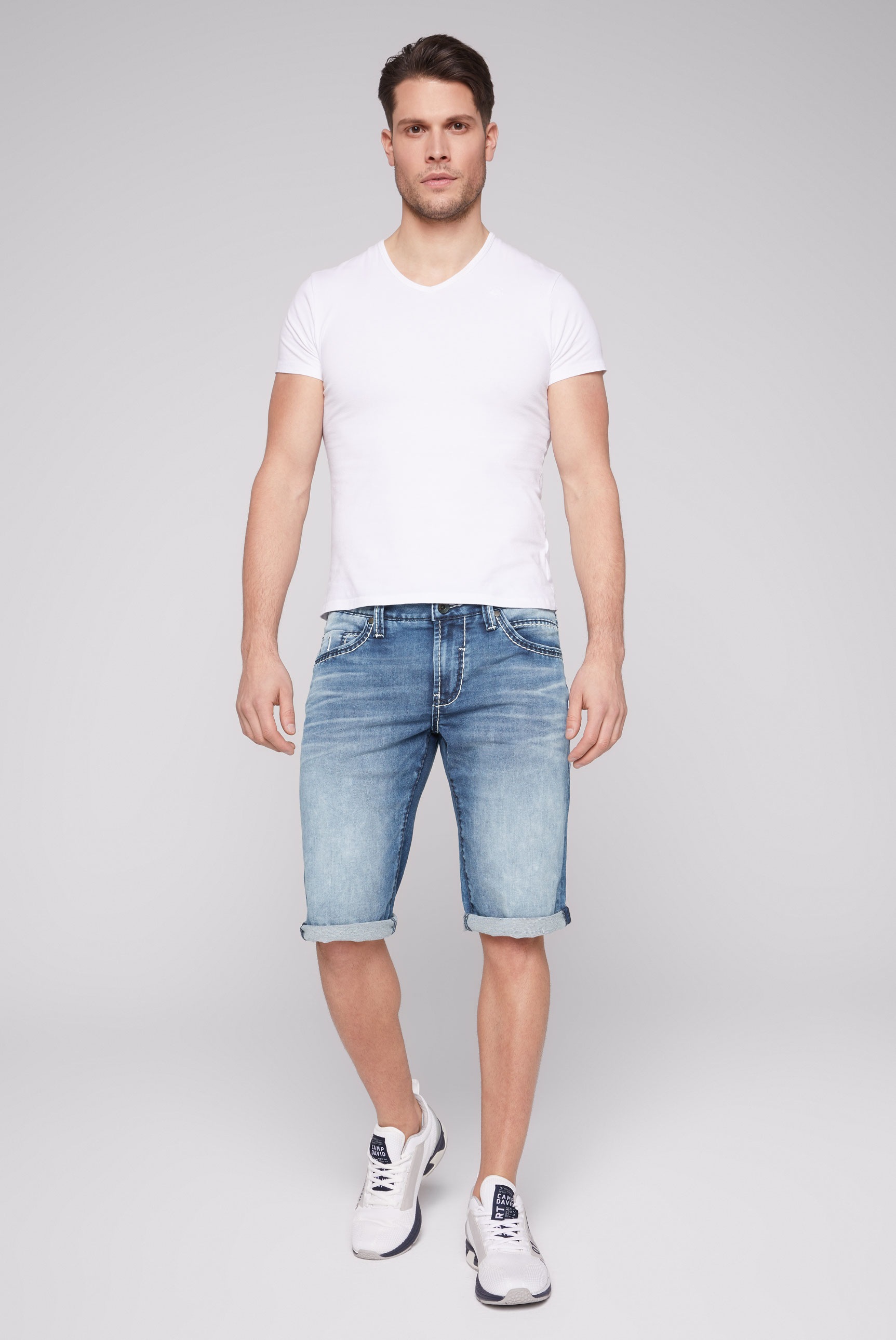 16. Bild von CAMP DAVID Bermudas, mit Turn-Up Saum