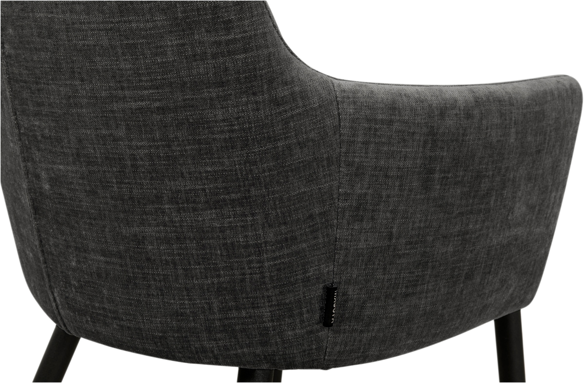 OMG Design Armlehnstuhl »Donna«, (Set), 2 St., Stoff, Schalenstuhl, bequem gepolstert, Esszimmerstuhl