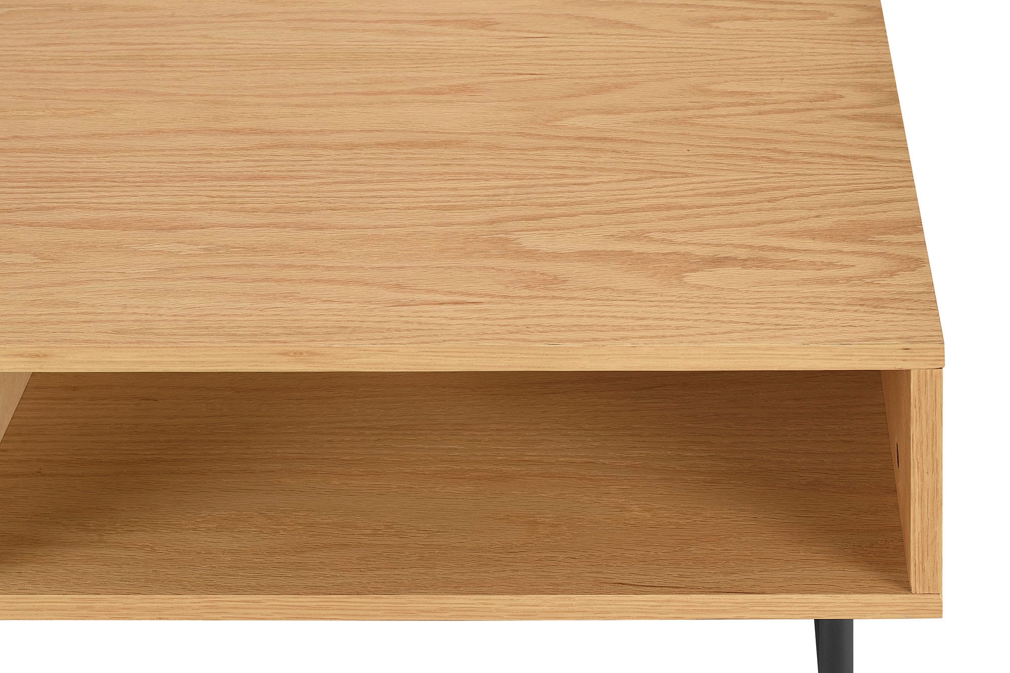 SalesFever Couchtisch, Eiche Echtholzfurnier