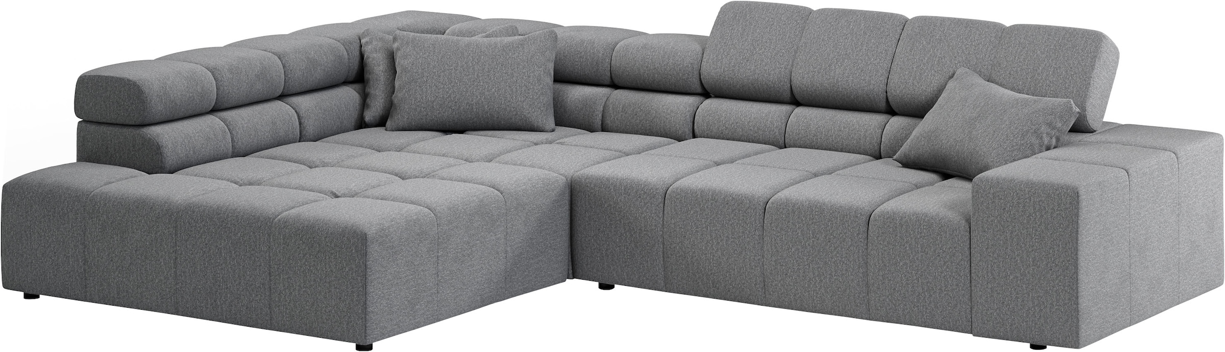 INOSIGN Ecksofa »Ancona incl. Kopfteilverstellung, OTTOs Choice, Breite 319cm, L-Form«, wahlweise motorische Sitztiefenverstellung, auch in Cord + Easy Care
