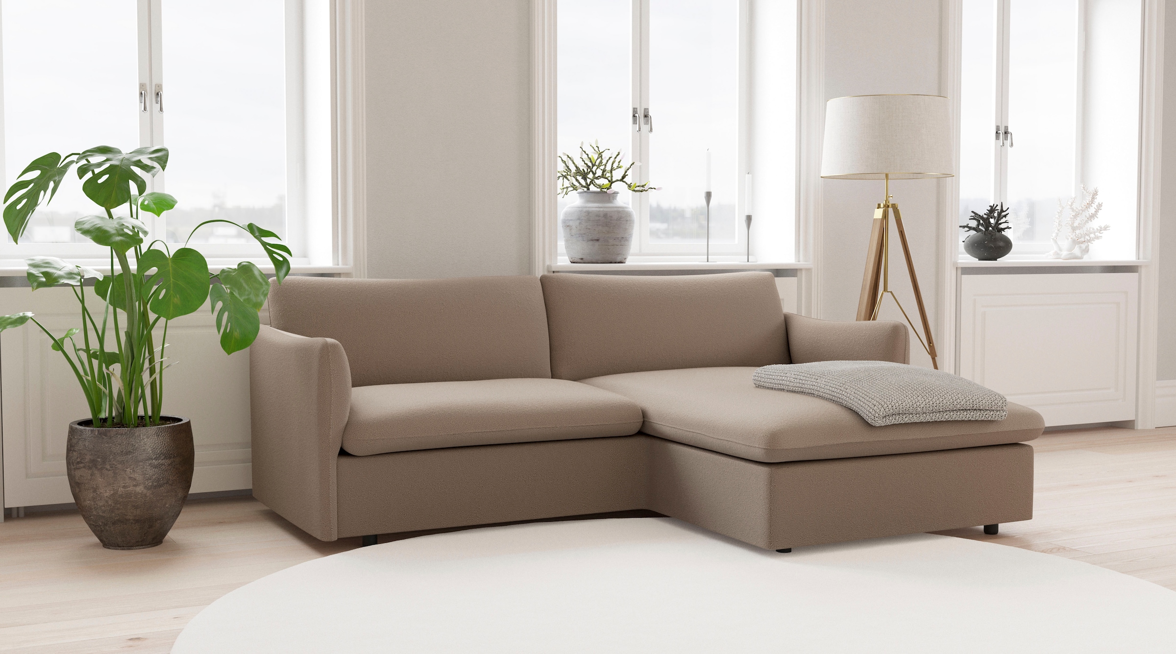 andas in attraktiver kaufen online unterschiedliche Form, Sofakombinationen Ecksofa »Imatra«, verfügbar