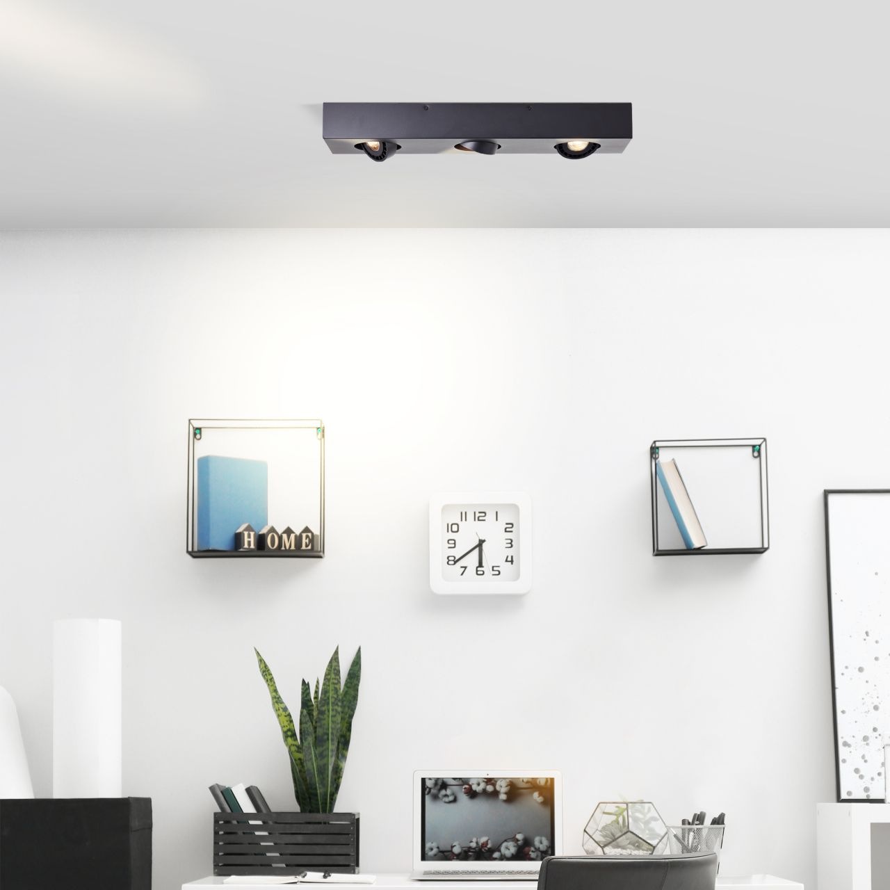 Brilliant Deckenleuchte »Doro«, 3 flammig, Leuchtmittel GU10   LED wechselb günstig online kaufen