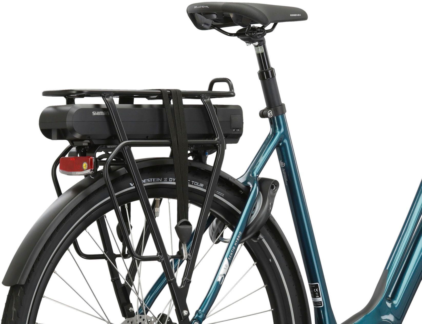 Kross E-Bike »E-Citybike Sentio Hybrid 5.0 28 Zoll türkis«, 7 Gang, Shimano, NEXUS, Mittelmotor 250 W