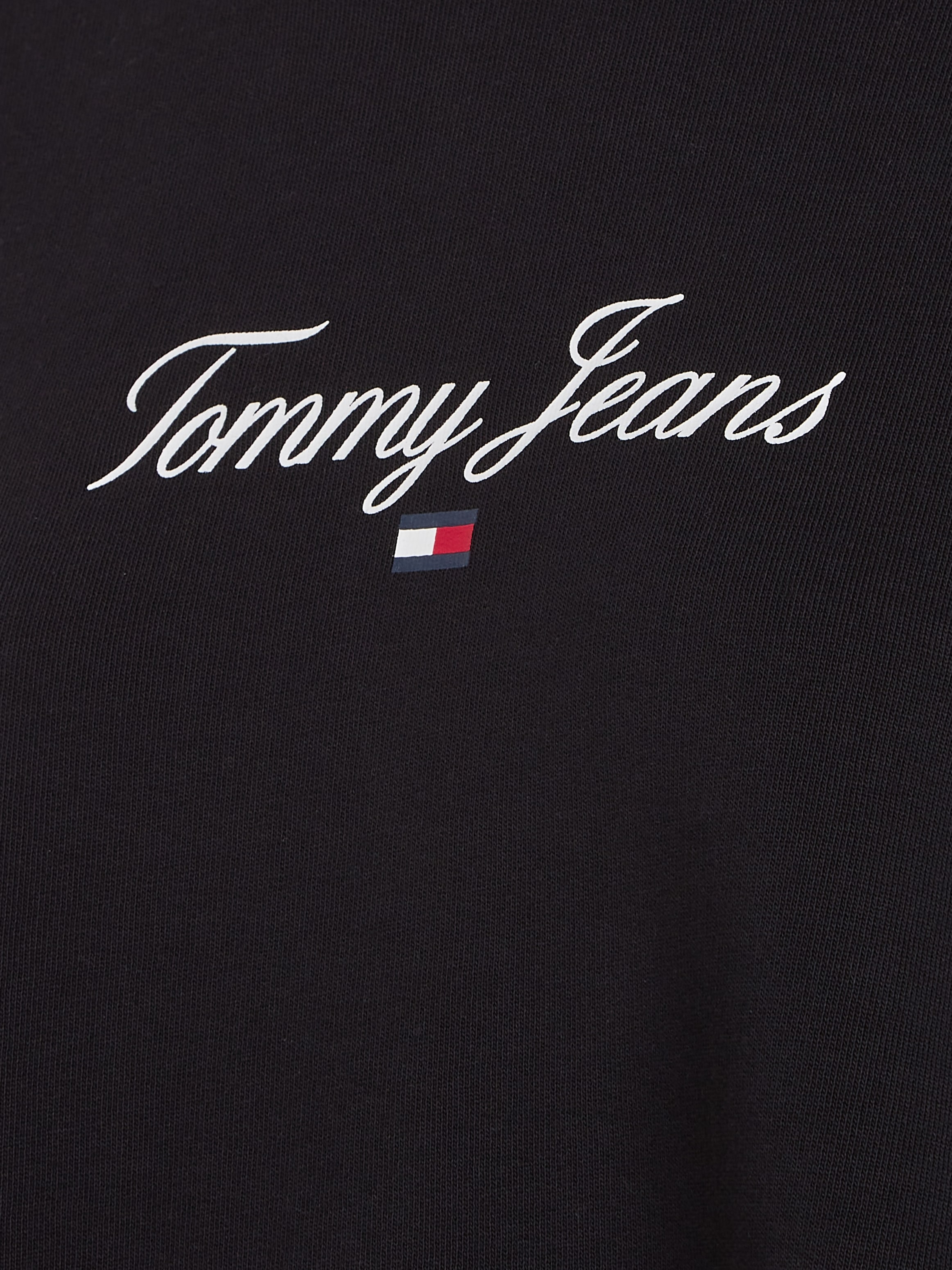 CURVE,mit CRV Jeans »TJW LOGO Curve PLUS Tommy online Jeans Sweatshirt kaufen 1 SIZE Logo-Schriftzug Flag & ESSENTIAL CREW«, Tommy