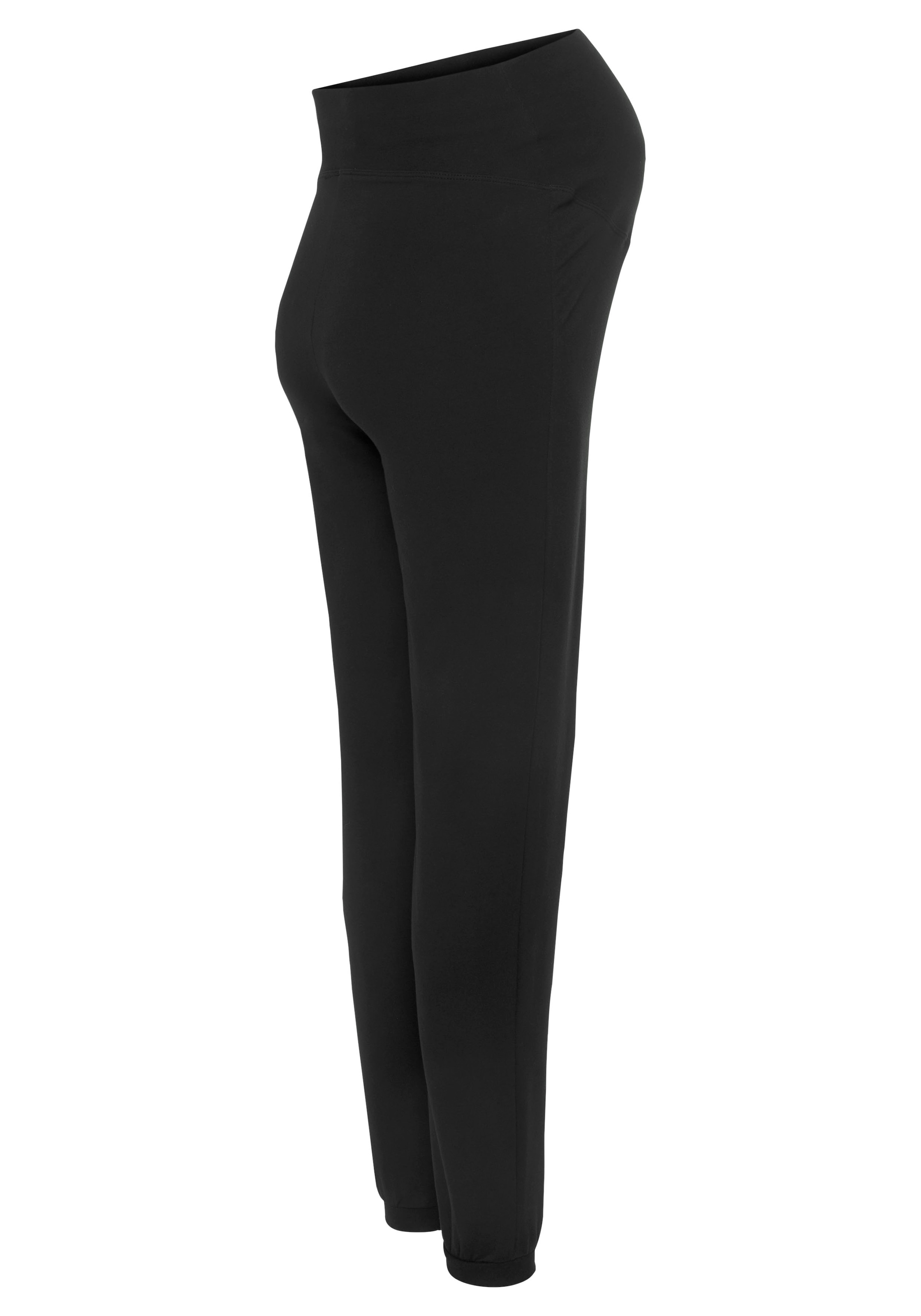 Neun Monate Umstandssweathose »Sweatshose mit Bund«  , mit breitem Rippenbündchen