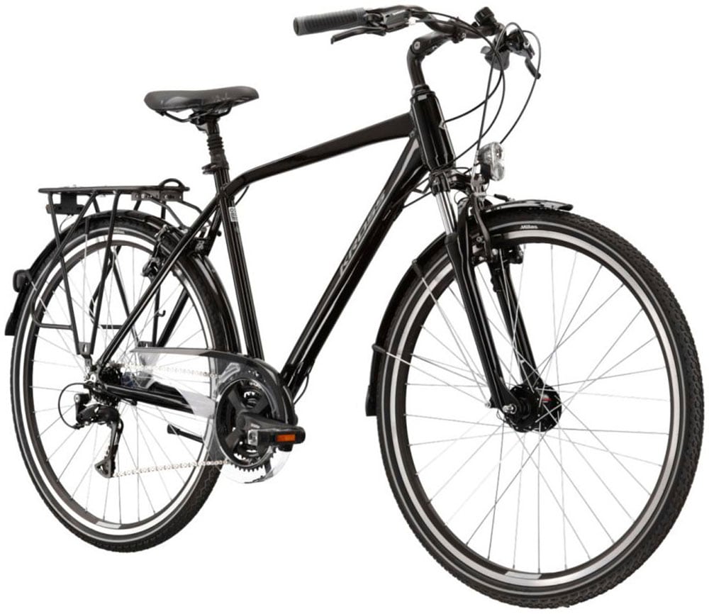 Kross Trekkingrad »Trekkingrad Trans 4.0 schwarz 21 Gänge«, 21 Gang, Shimano, ACERA T3000 Schaltwerk, Kettenschaltung