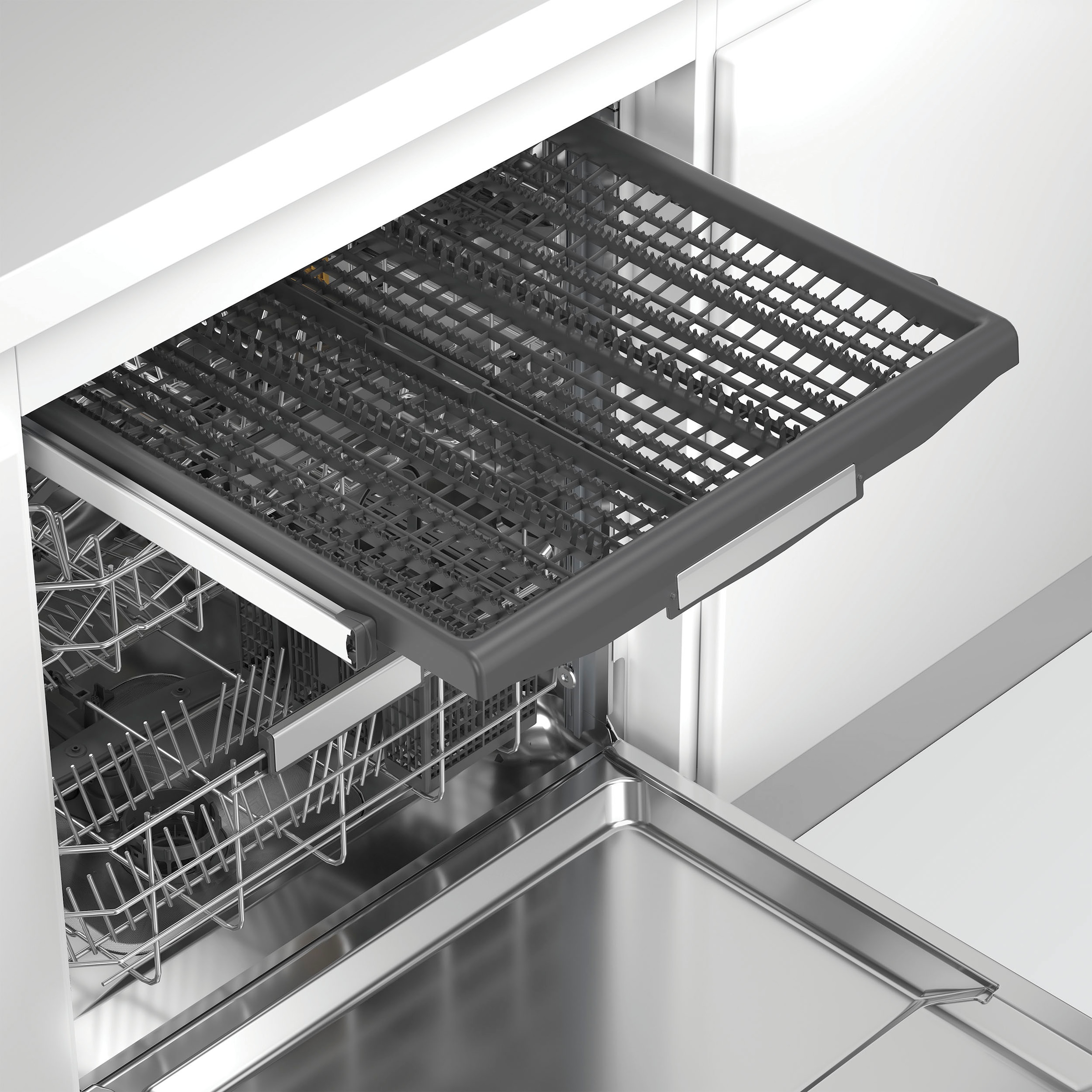BAUKNECHT teilintegrierbarer Geschirrspüler »OBBC Ecosilent2 8650« 8,9 l 14 tlg. Maßgedecke ActiveDry – automatische Türöffnung, 2+2 Herstellergarantie
